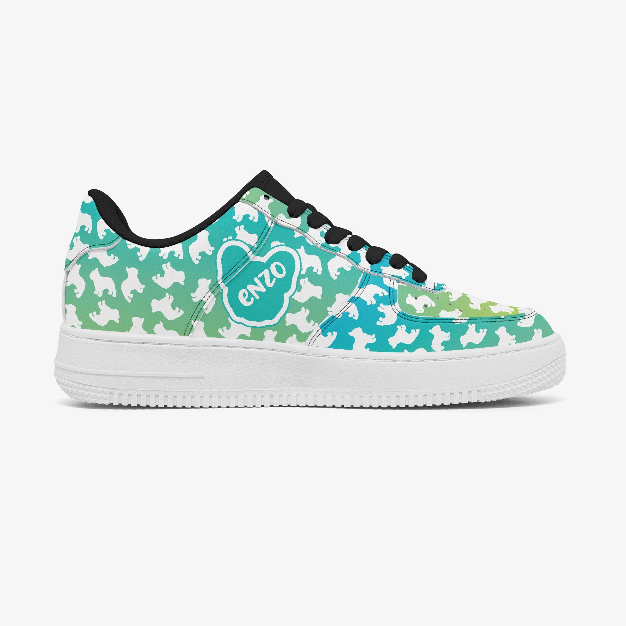 French Bulldog Personalized Classic Sneakers for Dog Moms & Dads-fadou