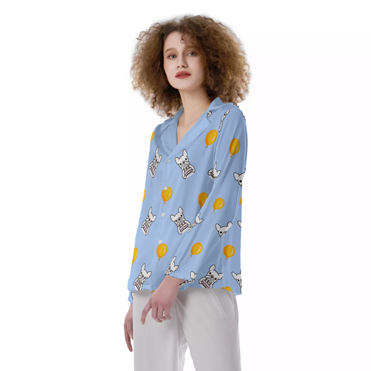 LUNA French Bulldog Cozy Pajama Set for Dog Moms & Dads-fadou