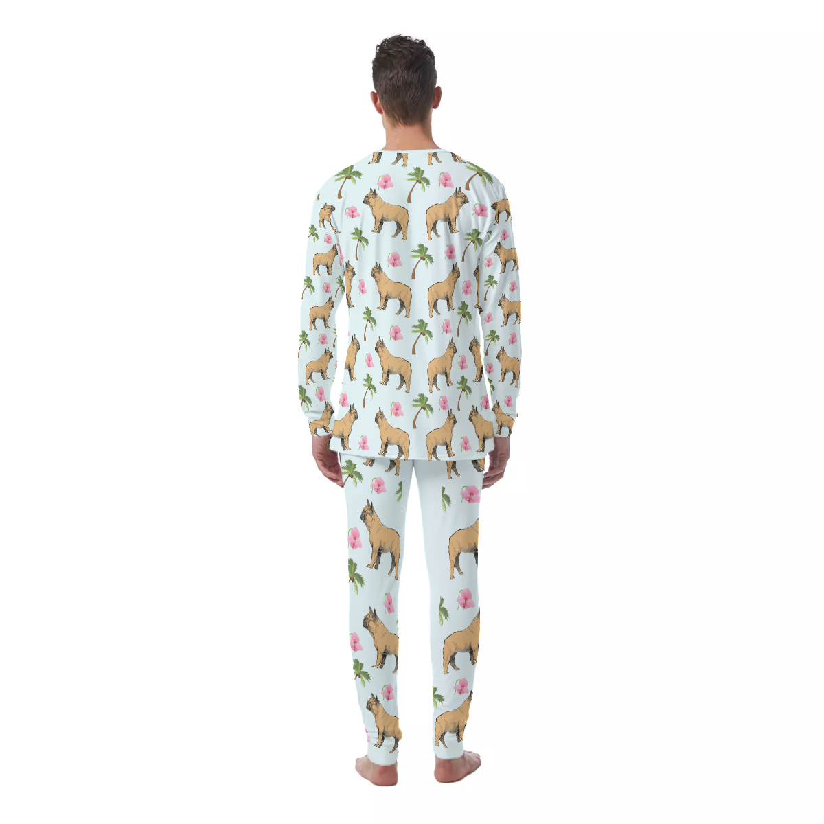 MAX - Men's Pajamas for French Bulldog Owners and Fans for Frenchies-fadou