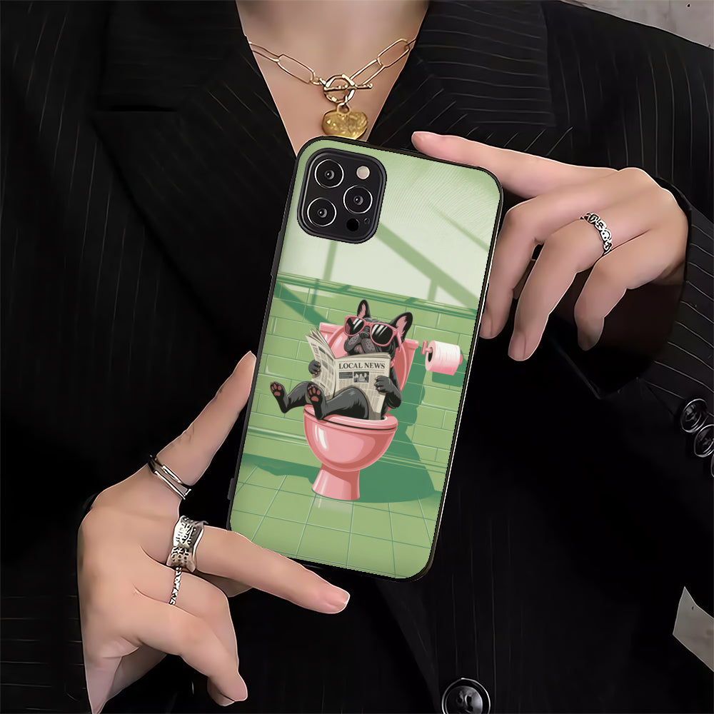 Gracie French Bulldog Protective Case for Dog Moms & Dads-fadou