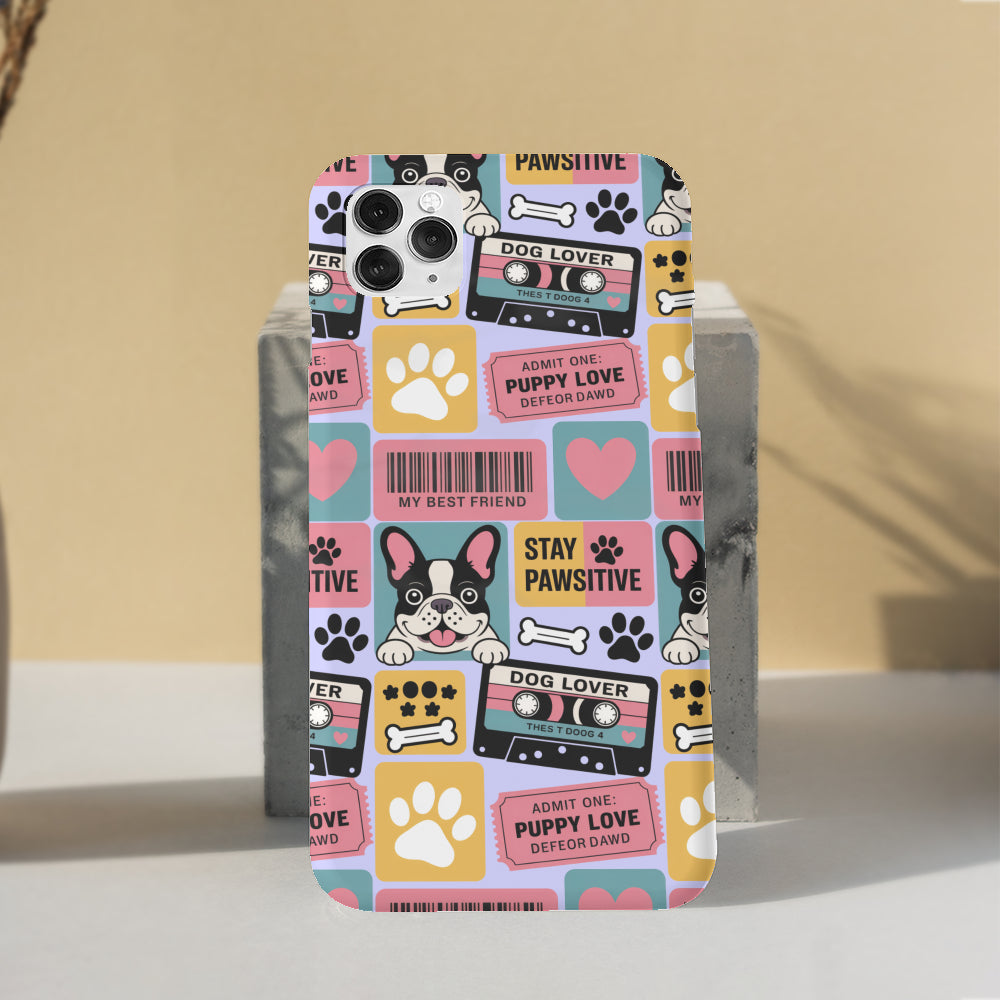 Luna French Bulldog Phone Case for Frenchie Enthusiasts-fadou