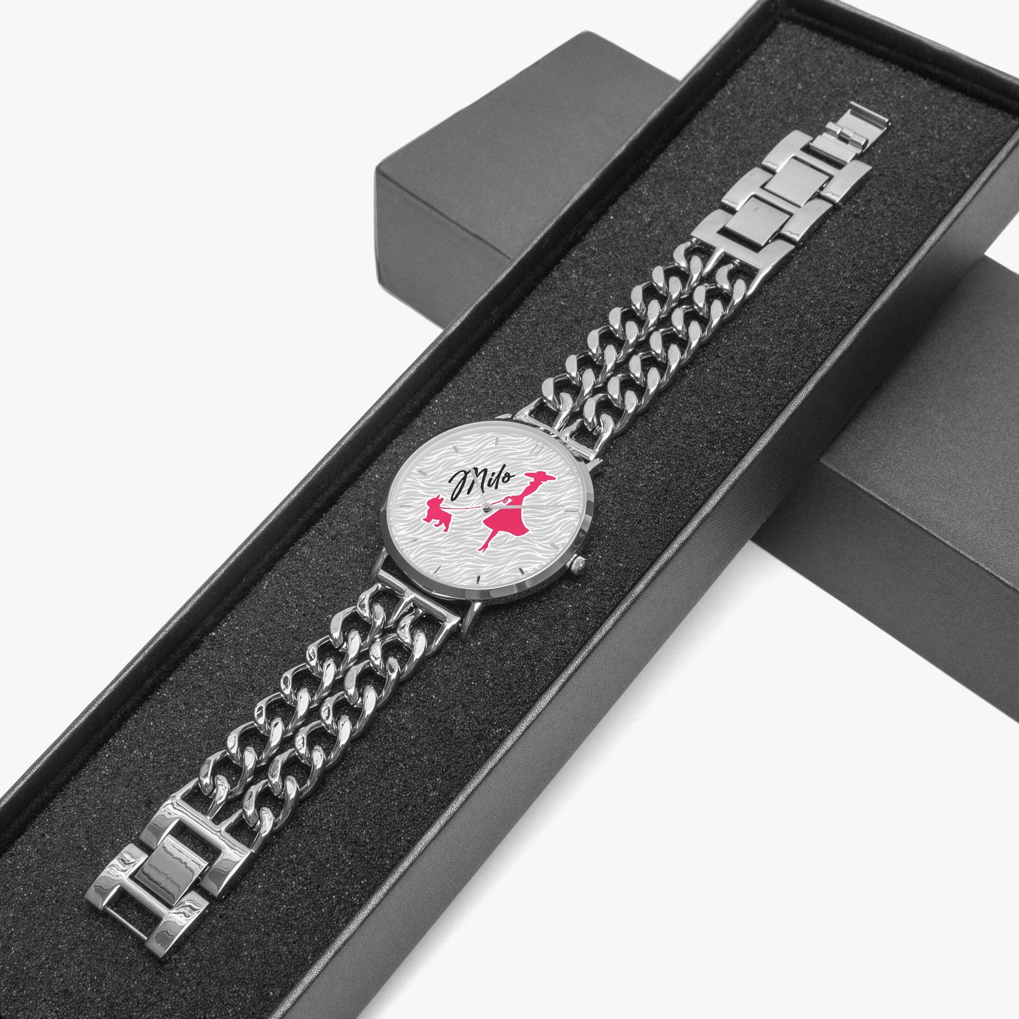 French Bulldog Personalized Quartz Timepiece for Bulldog Owners-fadou