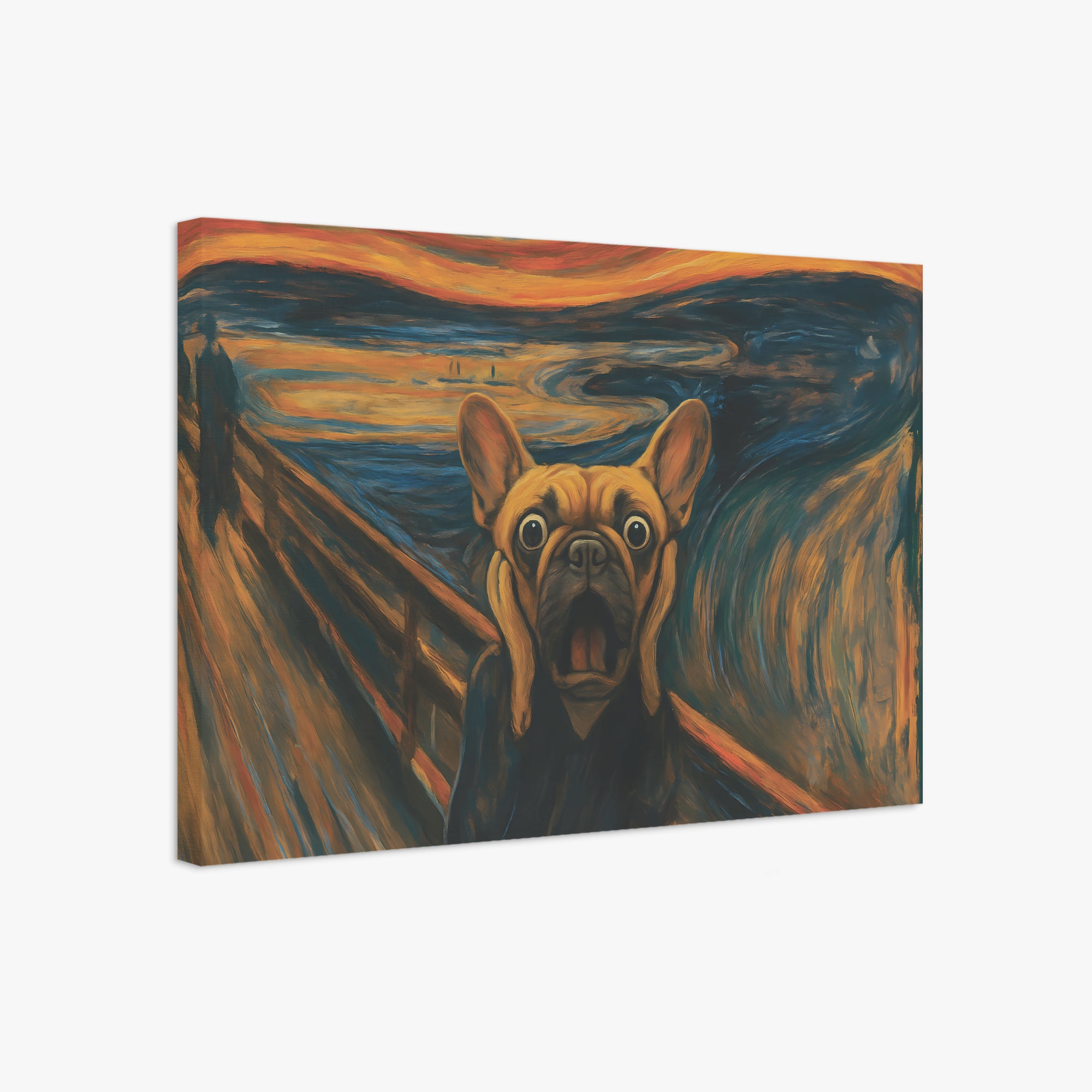 Ivy Adorable Decorative Canvas for Frenchie Enthusiasts-fadou