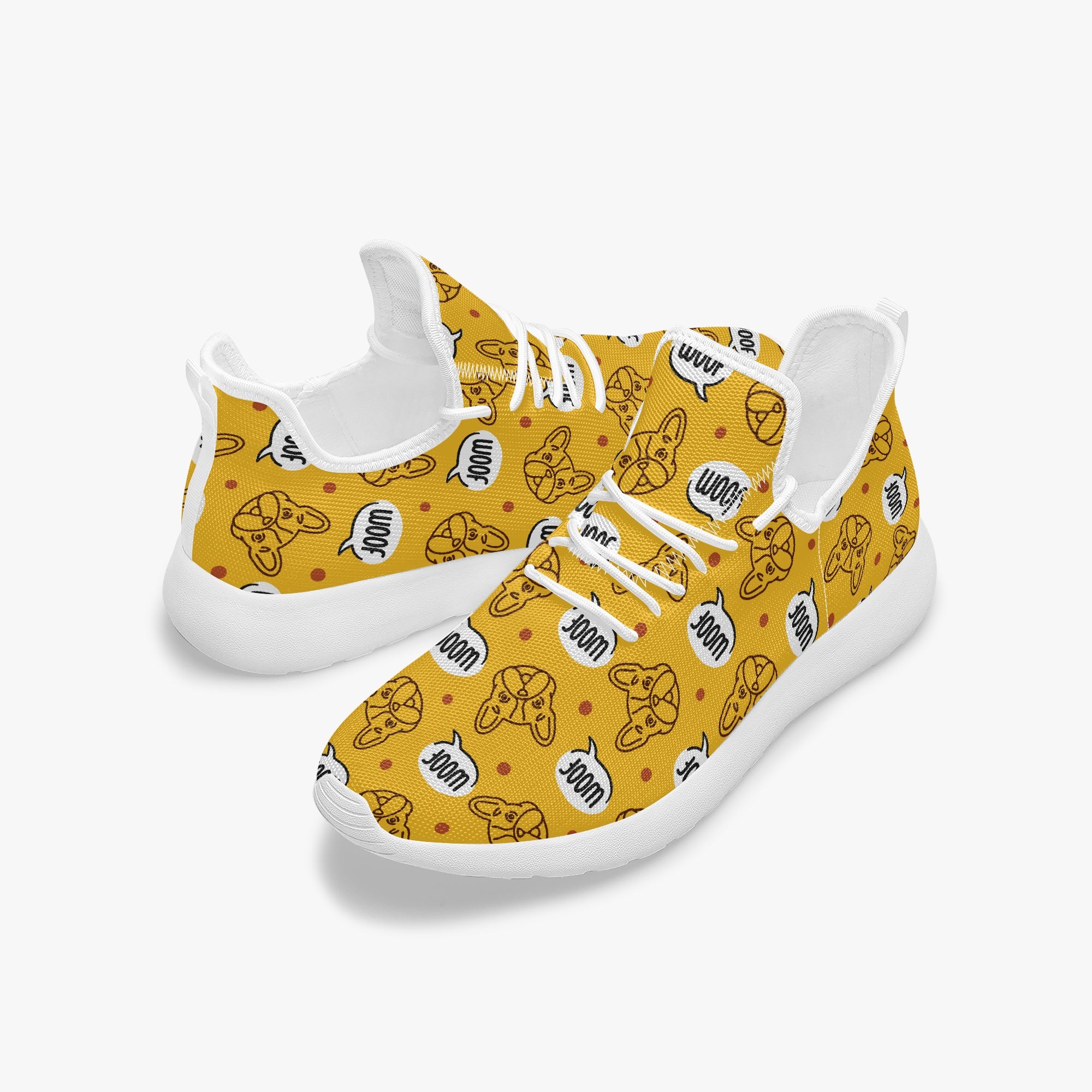 Casper Classic Canvas Sneakers for Frenchie Enthusiasts-fadou