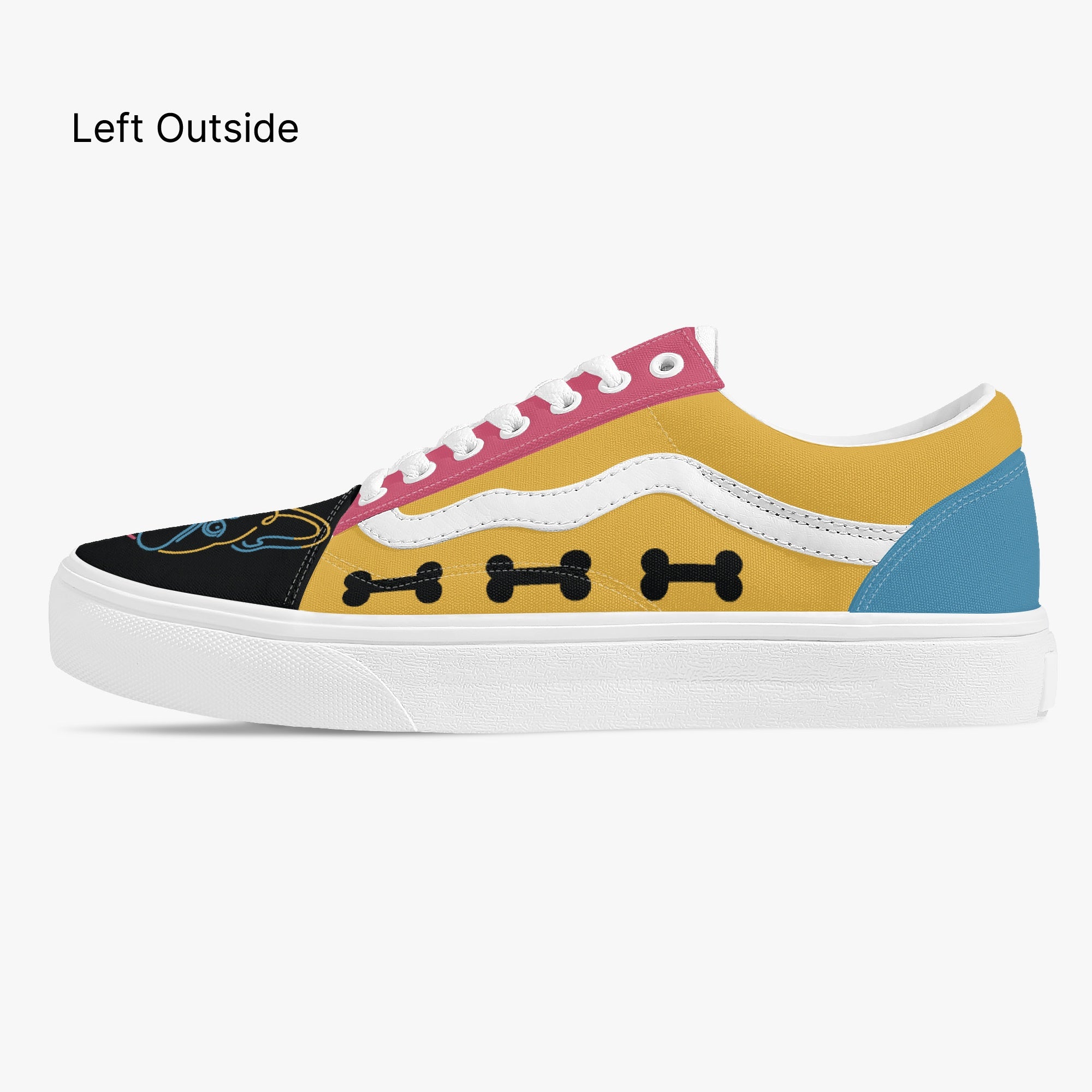 Frenchie Trendy Classic Sneakers for Frenchie Enthusiasts-fadou