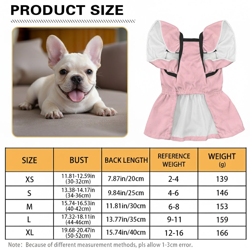 Freya - French Bulldog Dresses for Females for Small Breeds-fadou