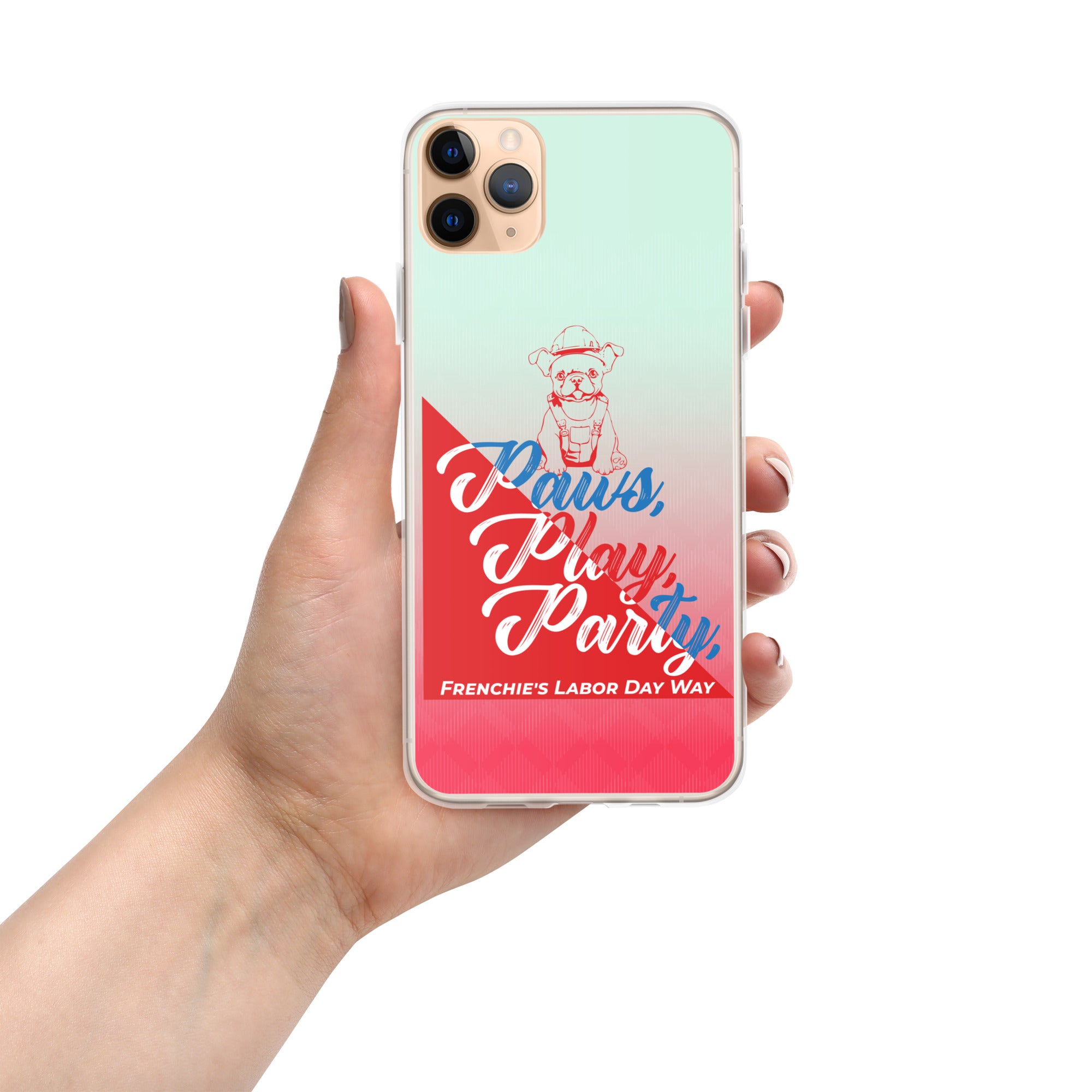 Frenchie's Way - Clear Case for Iphone for Everyday Wear-fadou