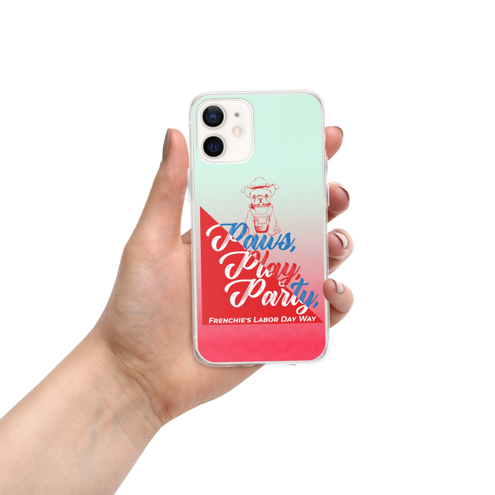 Frenchie's Way - Clear Case for Iphone for Everyday Wear-fadou