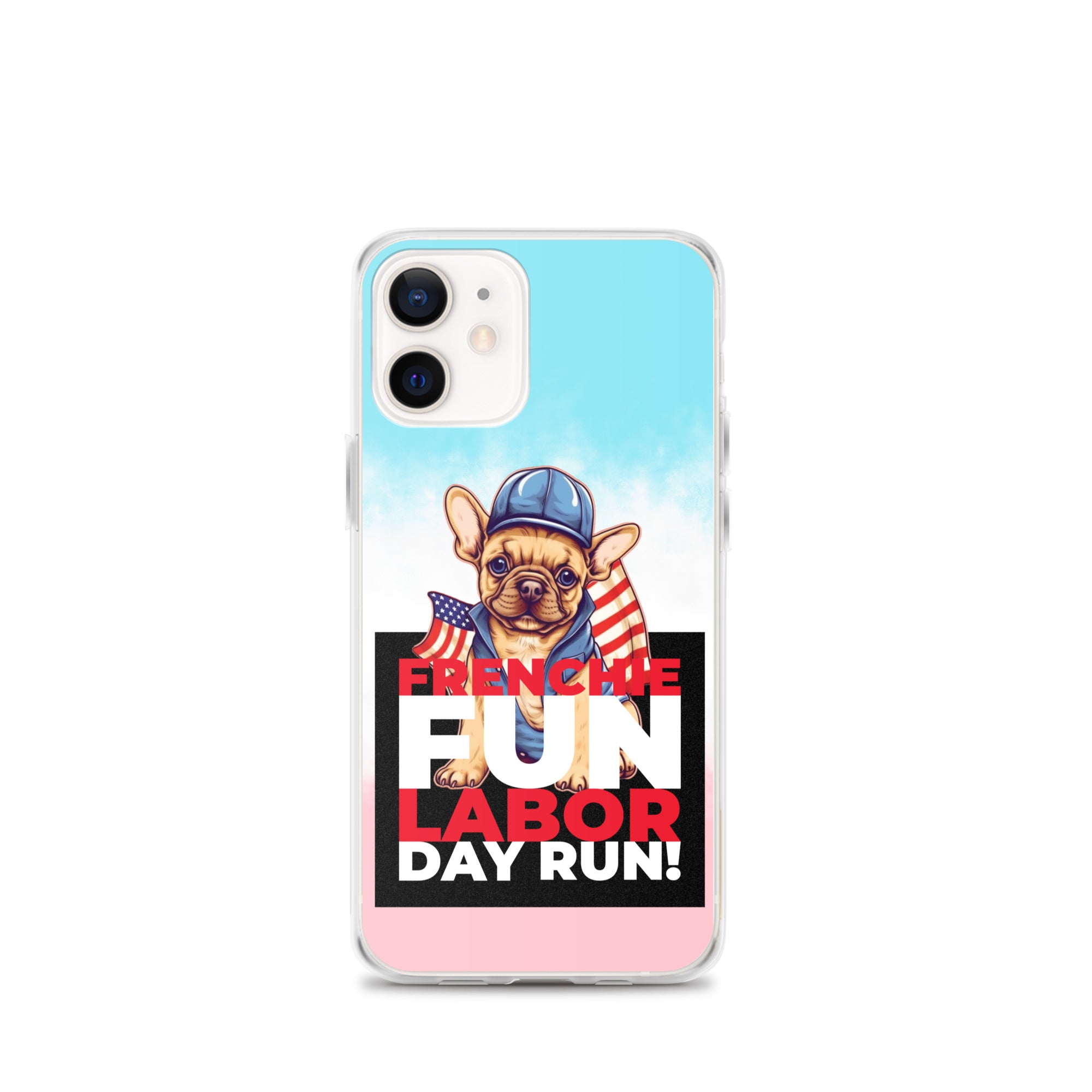 Frenchie Fun - Clear Case for Iphone for Bulldog Owners-fadou