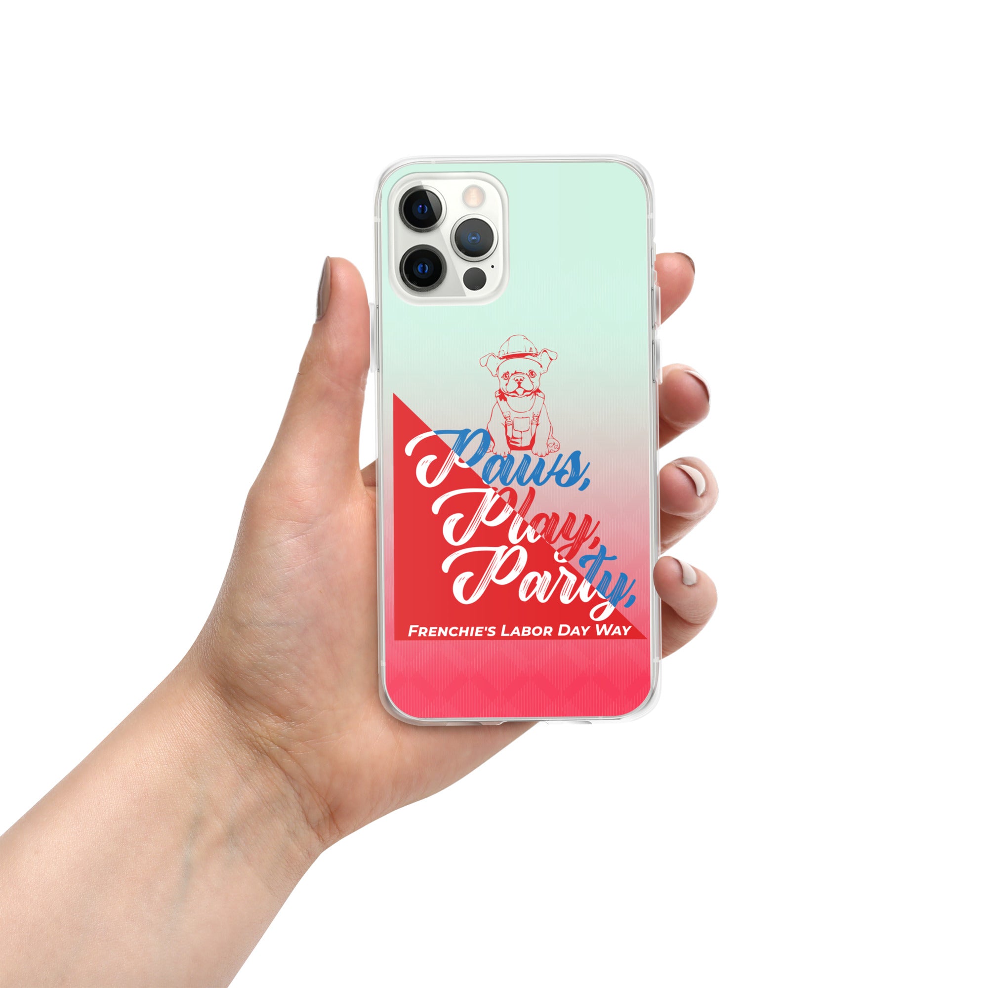 Frenchie's Way - Clear Case for Iphone for Everyday Wear-fadou