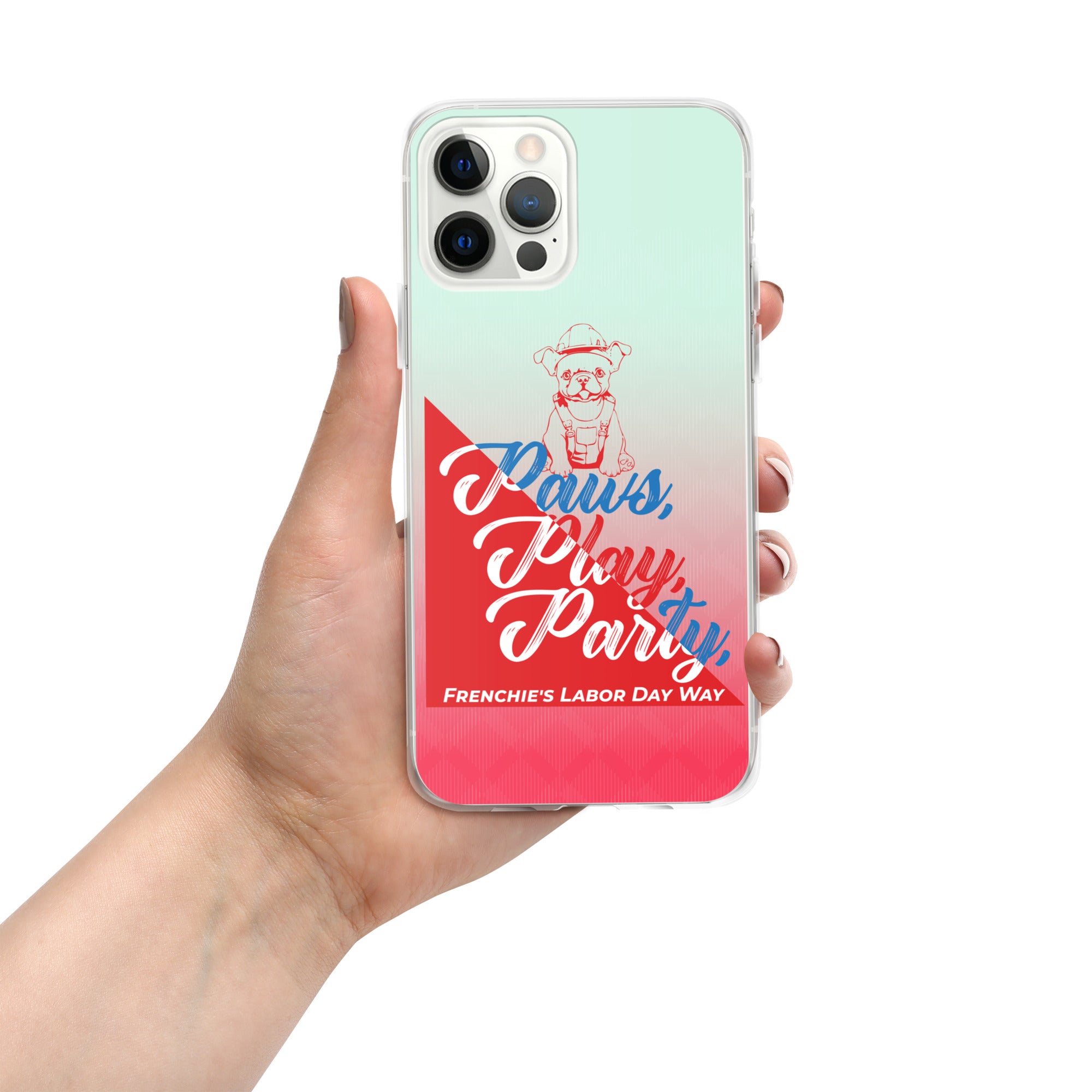 Frenchie's Way - Clear Case for Iphone for Everyday Wear-fadou