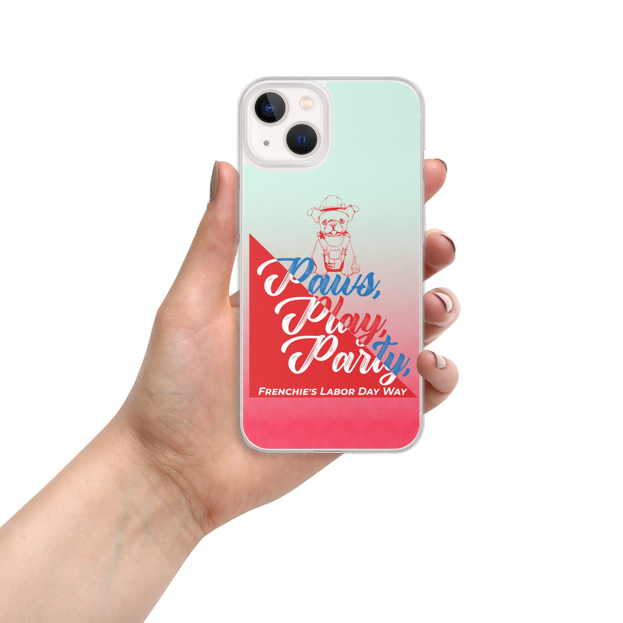 Frenchie's Way - Clear Case for Iphone for Everyday Wear-fadou