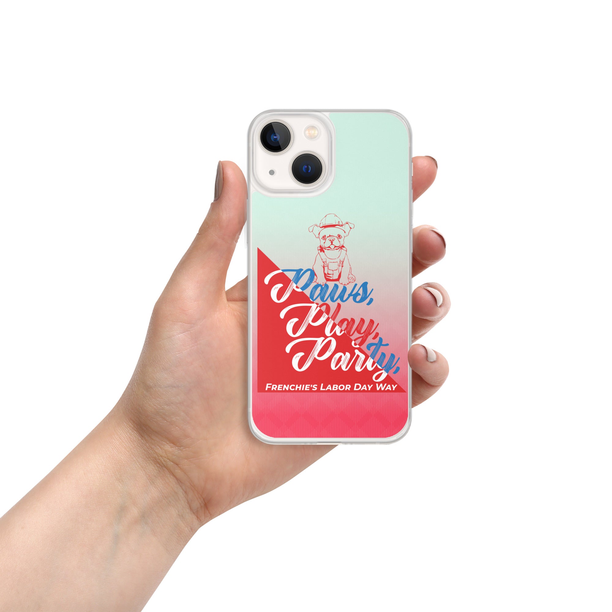 Frenchie's Way - Clear Case for Iphone for Everyday Wear-fadou