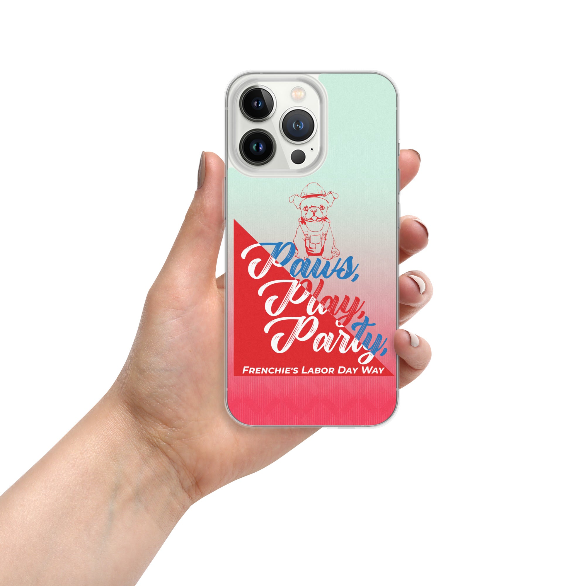 Frenchie's Way - Clear Case for Iphone for Everyday Wear-fadou