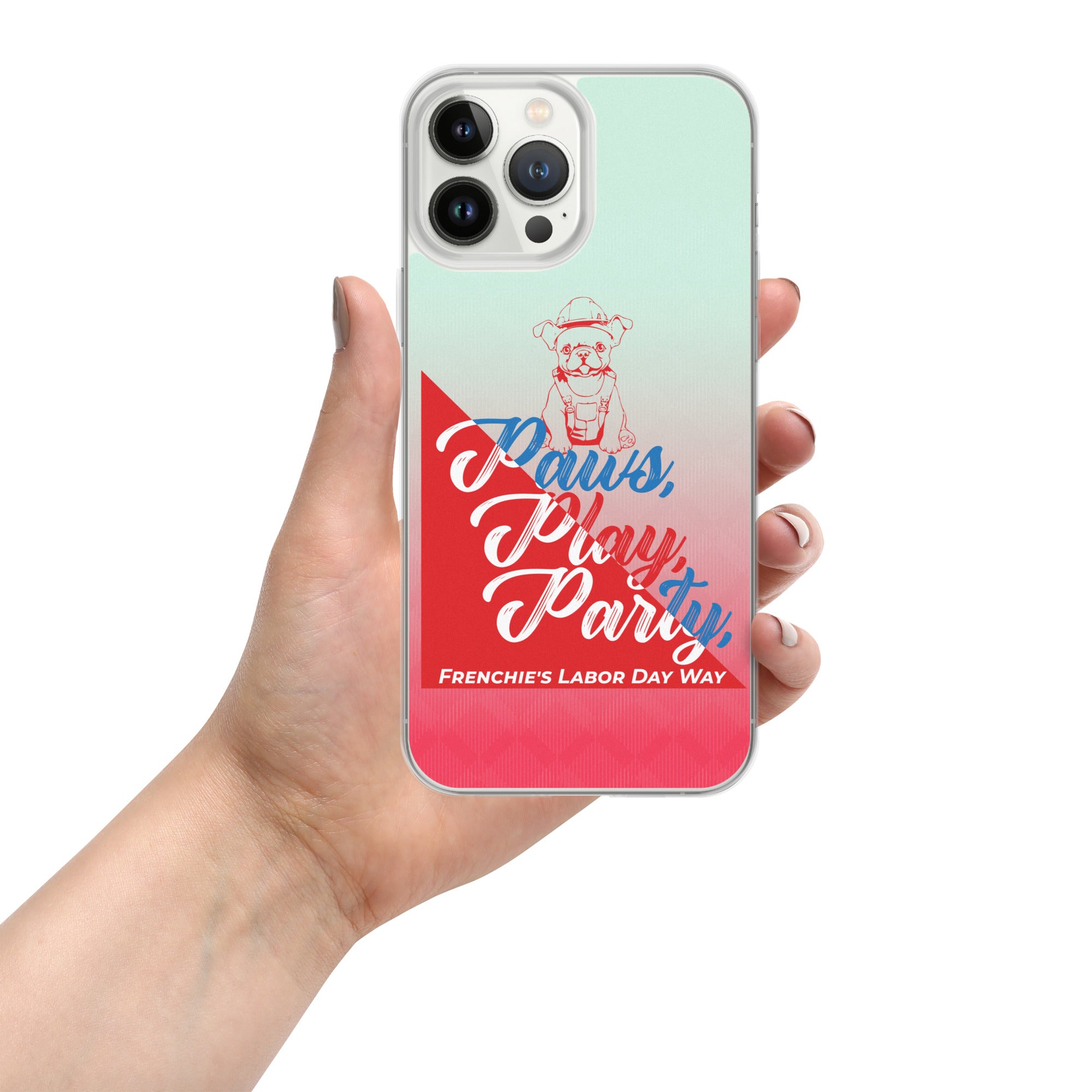 Frenchie's Way - Clear Case for Iphone for Everyday Wear-fadou