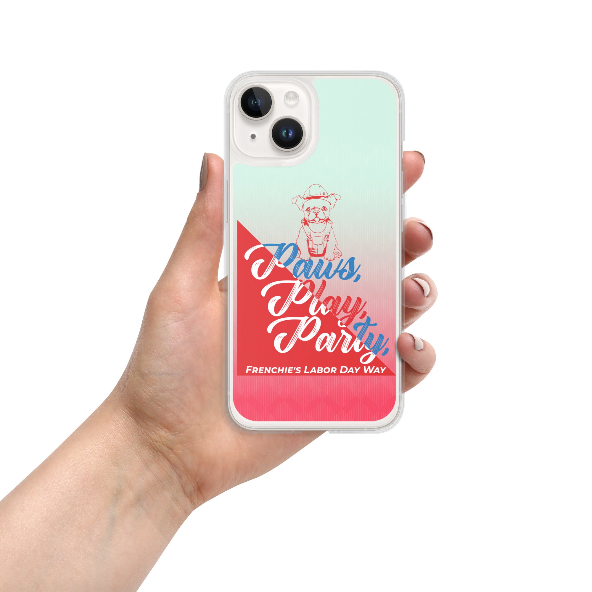 Frenchie's Way - Clear Case for Iphone for Everyday Wear-fadou