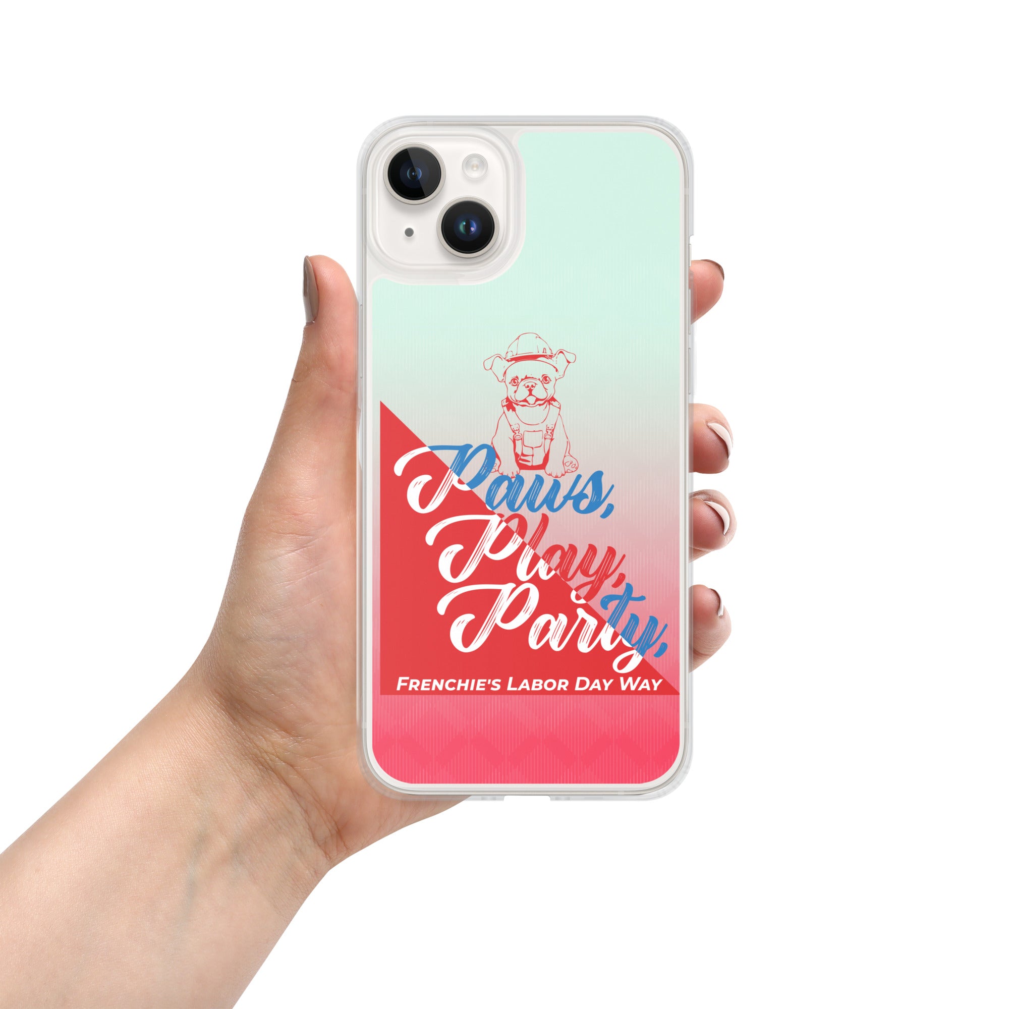 Frenchie's Way - Clear Case for Iphone for Everyday Wear-fadou