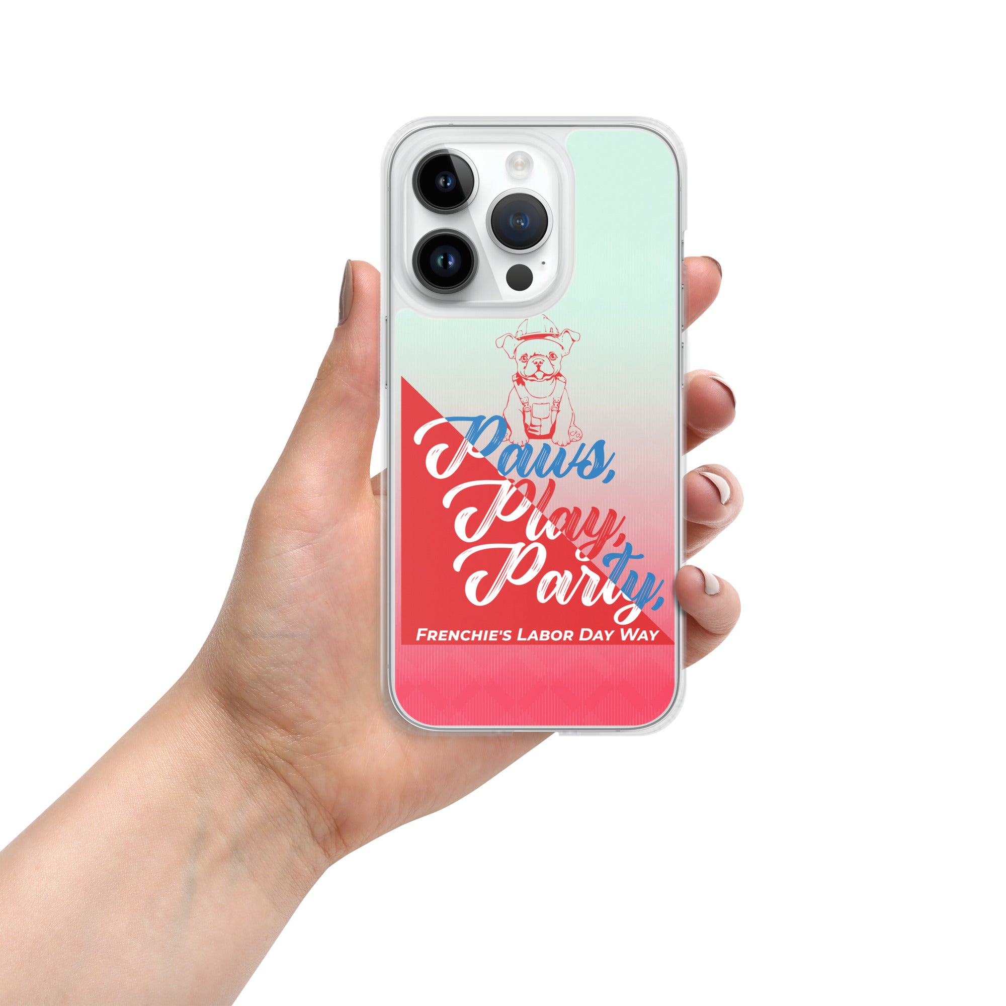 Frenchie's Way - Clear Case for Iphone for Everyday Wear-fadou