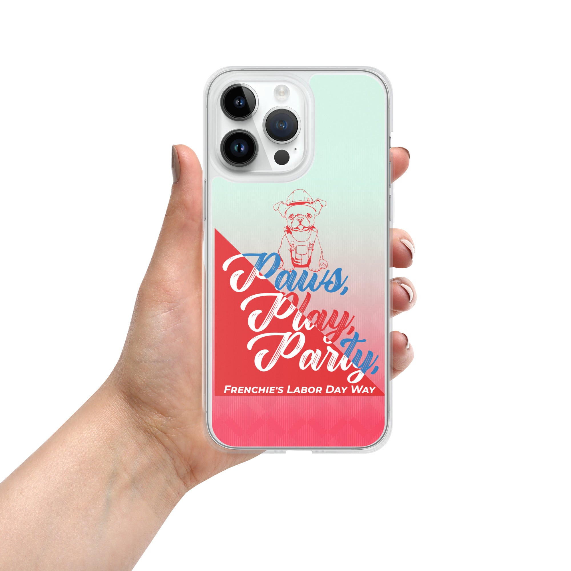 Frenchie's Way - Clear Case for Iphone for Everyday Wear-fadou