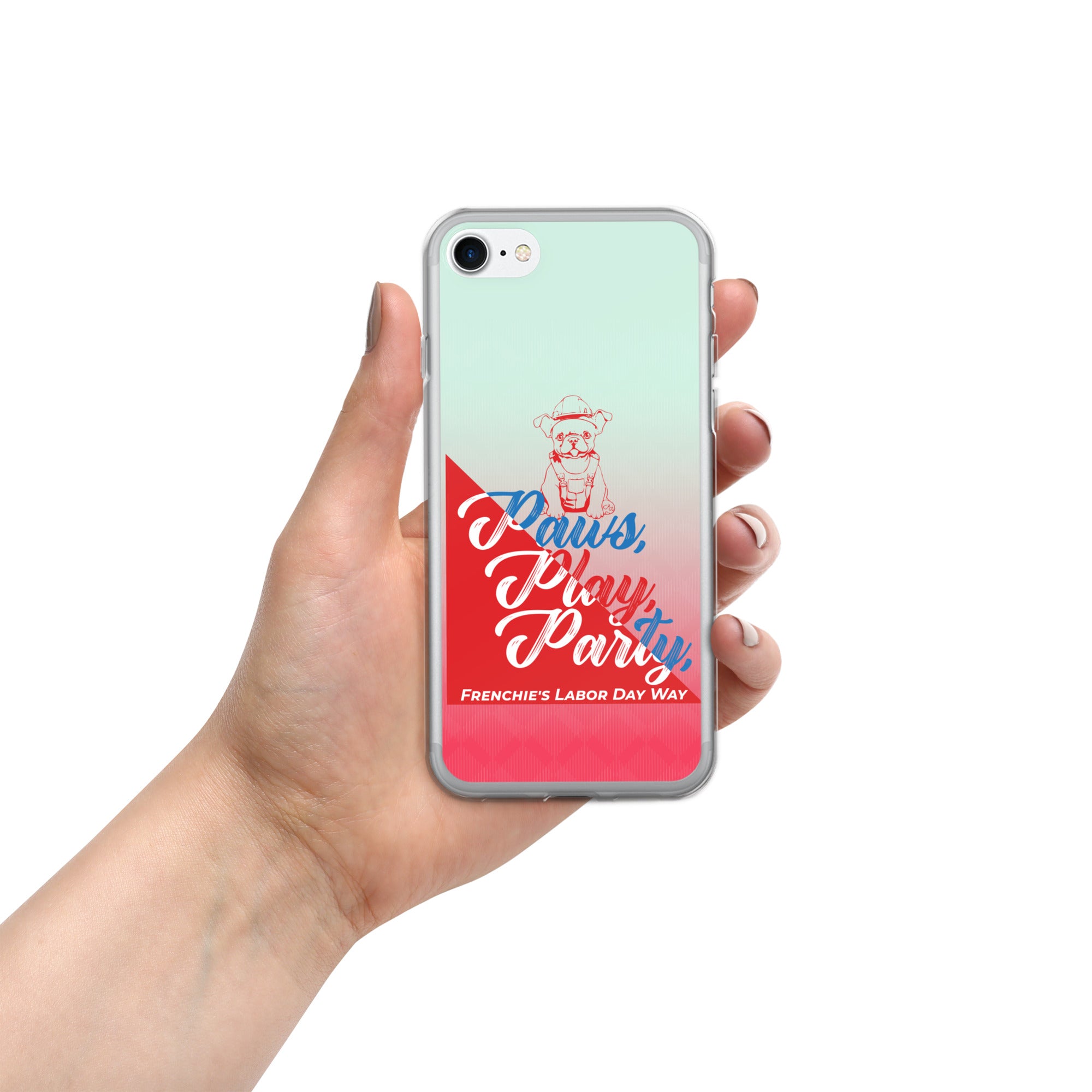 Frenchie's Way - Clear Case for Iphone for Everyday Wear-fadou