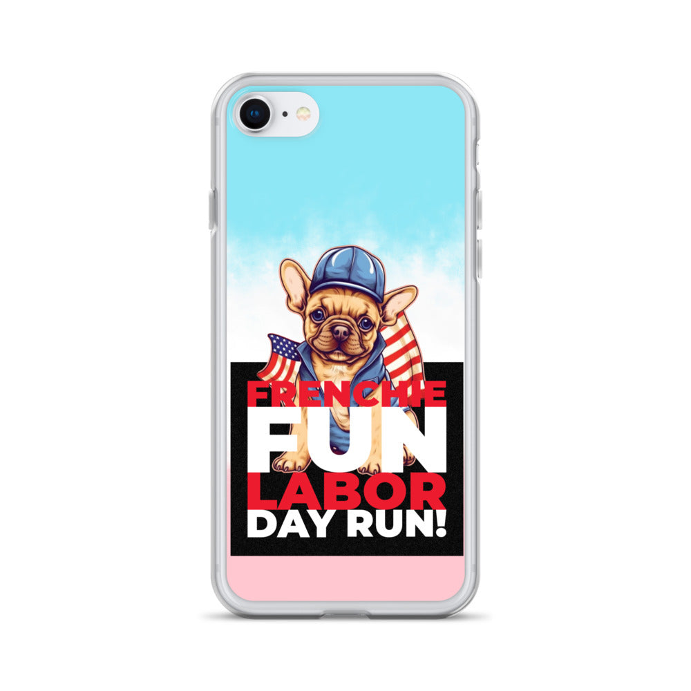Frenchie Fun - Clear Case for Iphone for Bulldog Owners-fadou