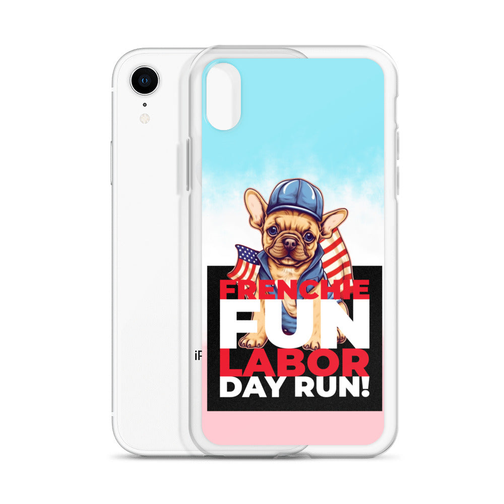 Frenchie Fun - Clear Case for Iphone for Bulldog Owners-fadou