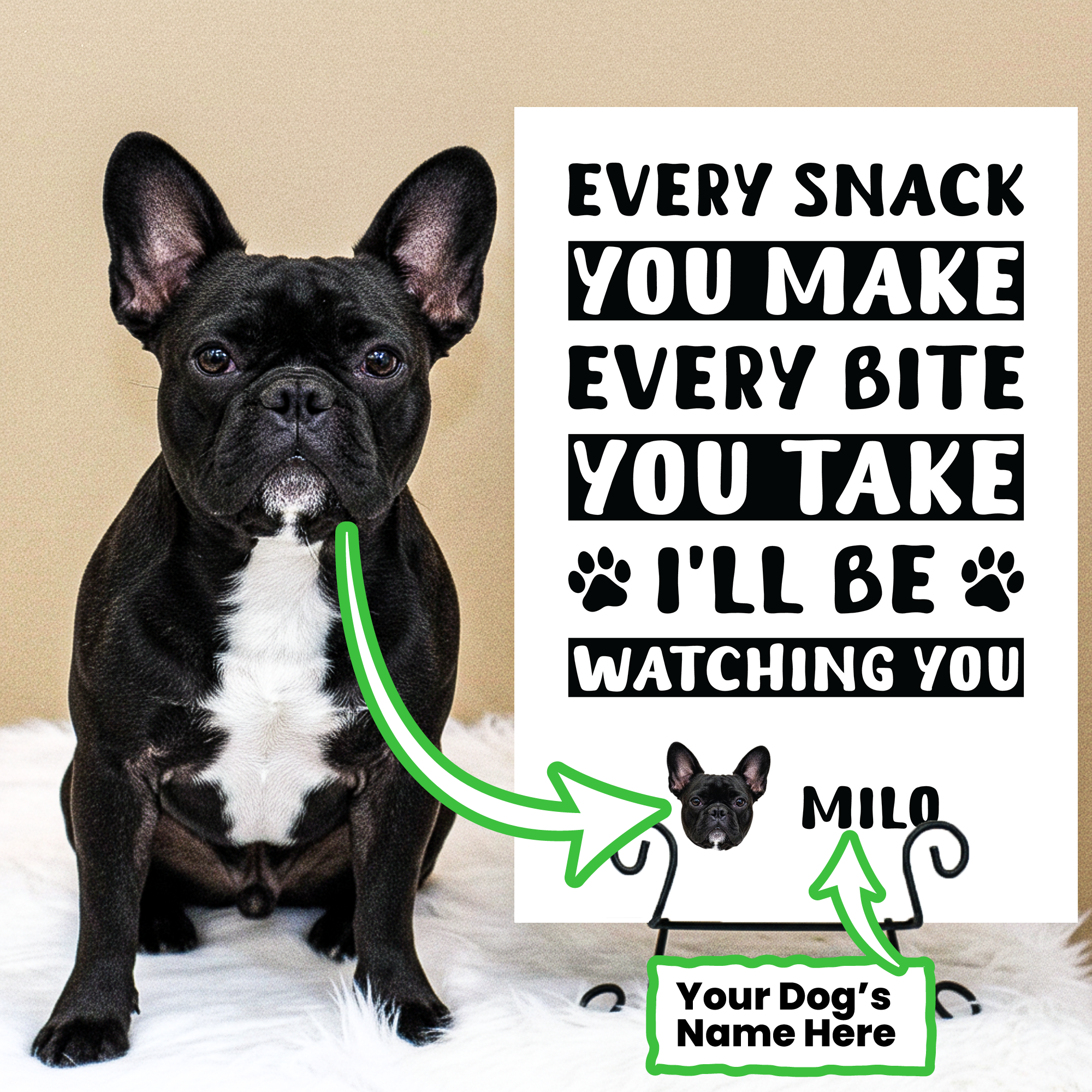 French Bulldog Personalized Accessory for Bulldog Owners-fadou