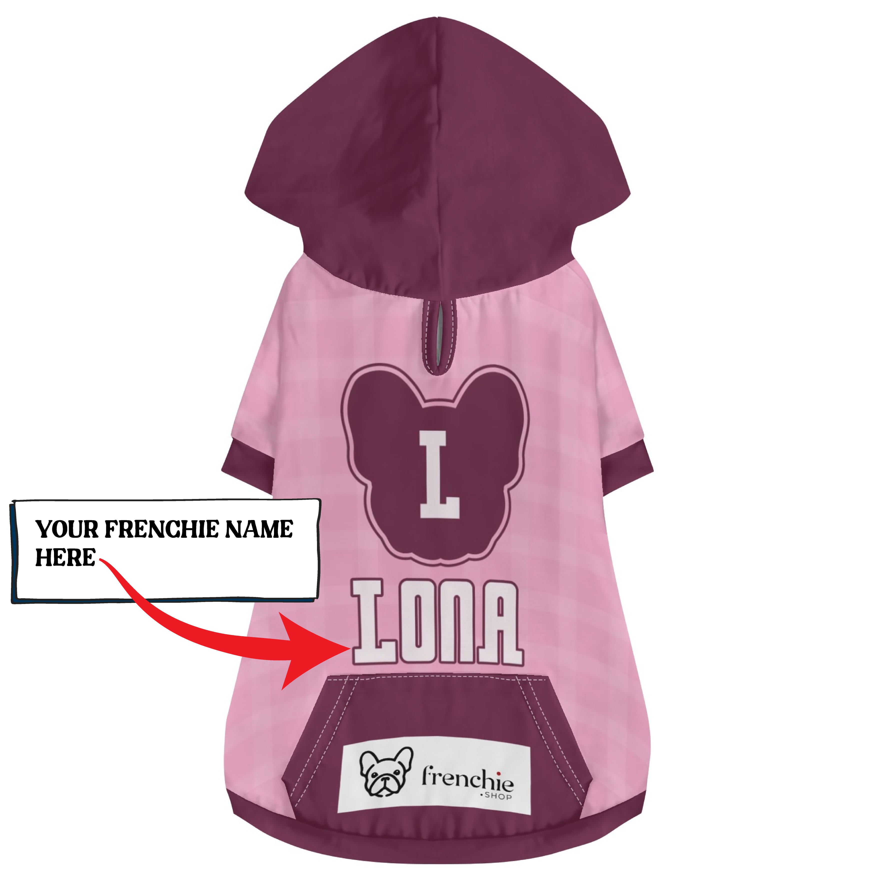 French Bulldog Custom Cozy Hoodie for Outdoor Adventures-fadou