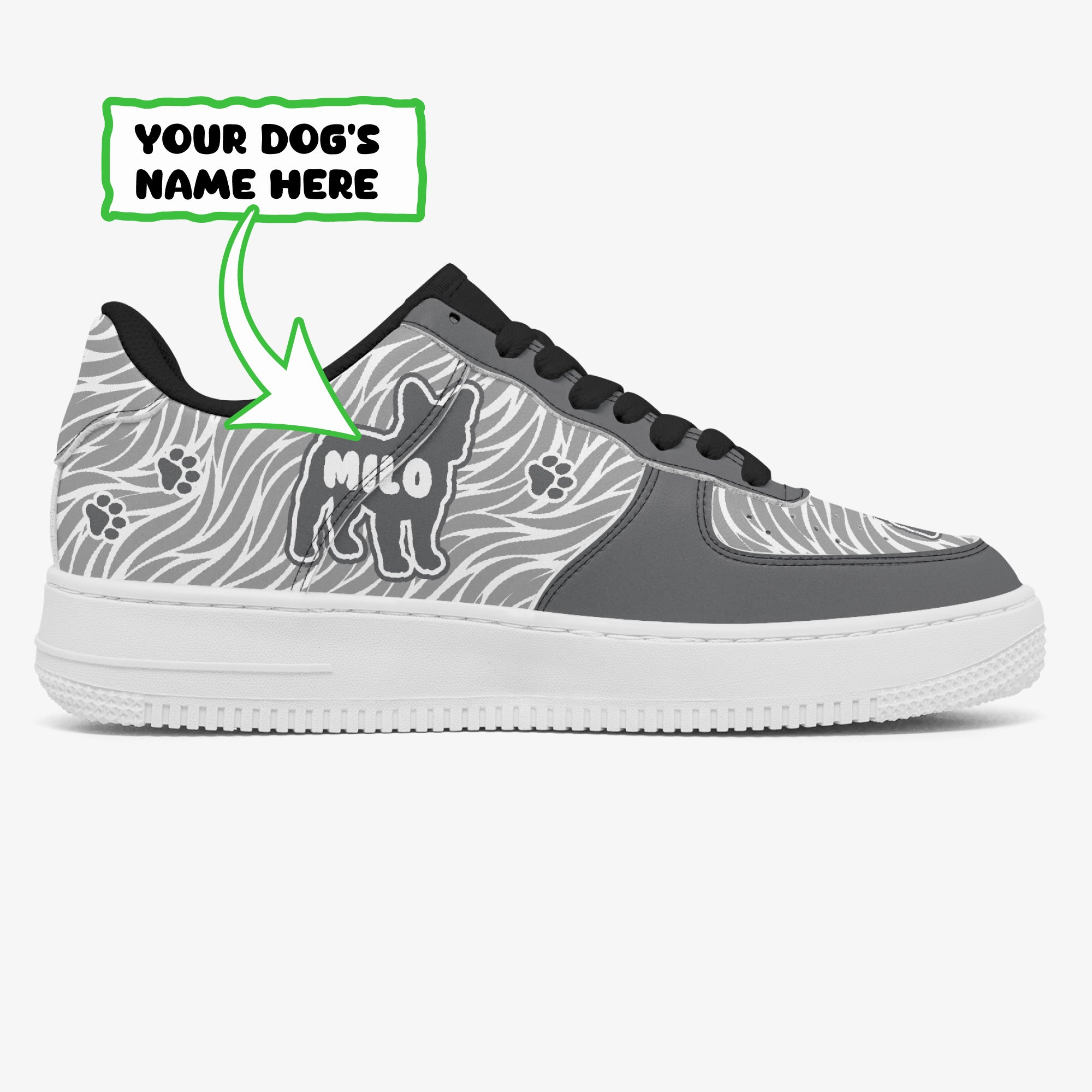 Frenchie Personalized High-Top Shoes for Frenchie Enthusiasts-fadou