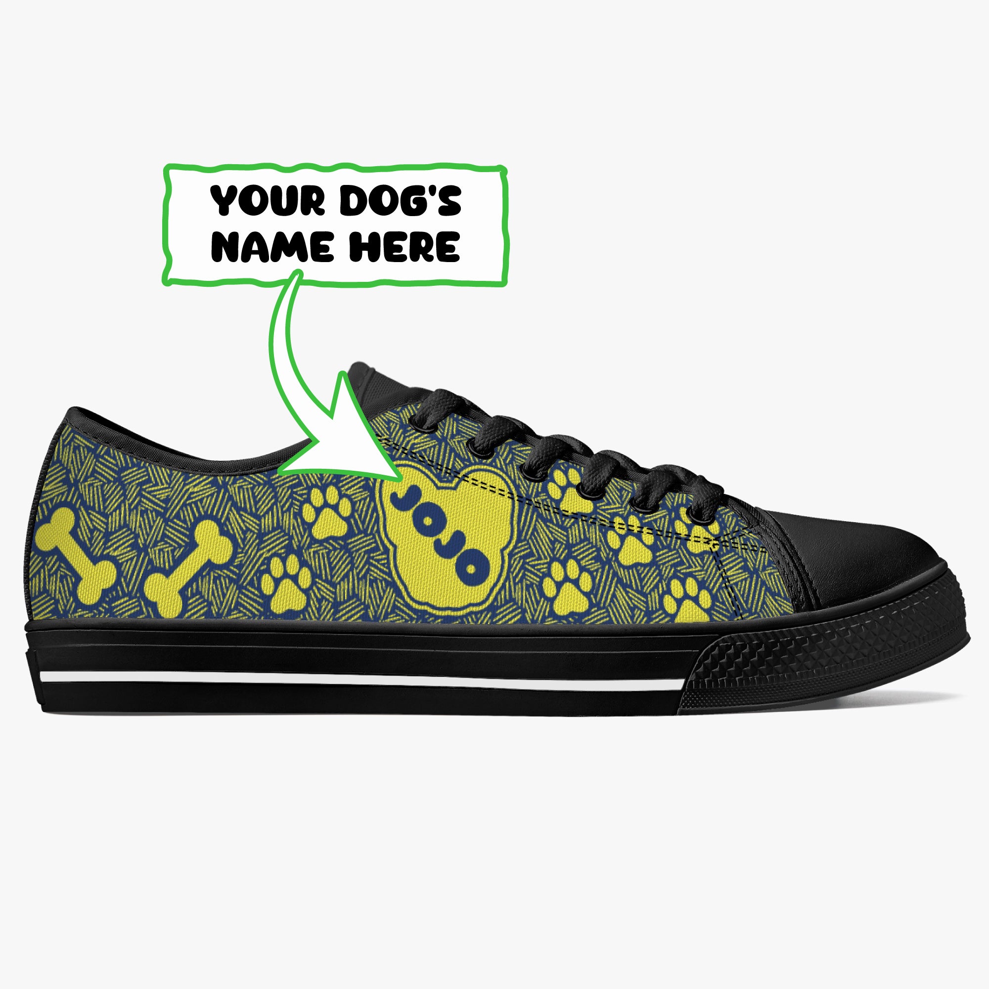 French Bulldog Classic Sneakers for Frenchie Enthusiasts-fadou