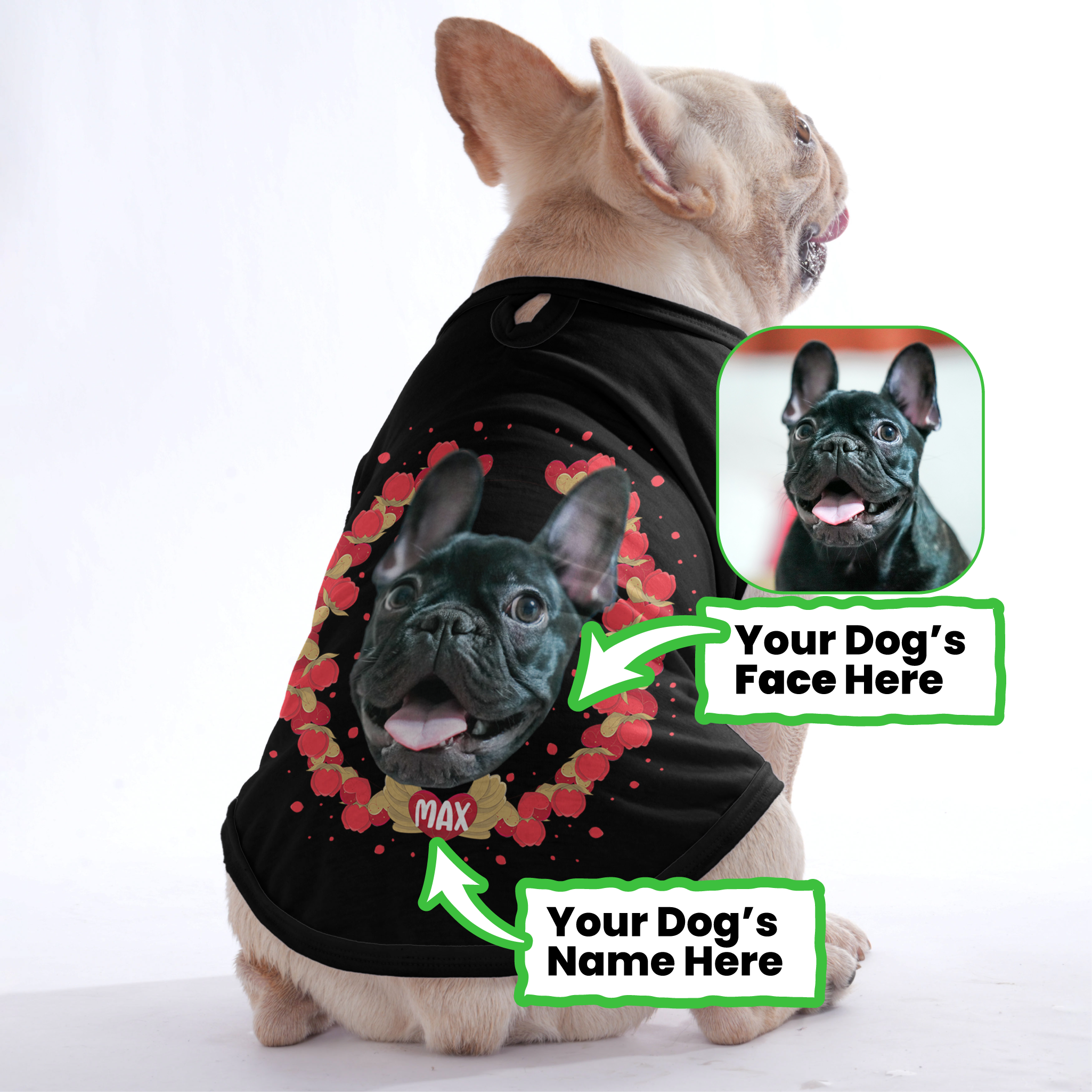 Frenchie Personalized Graphic Tee for Frenchie Enthusiasts-fadou