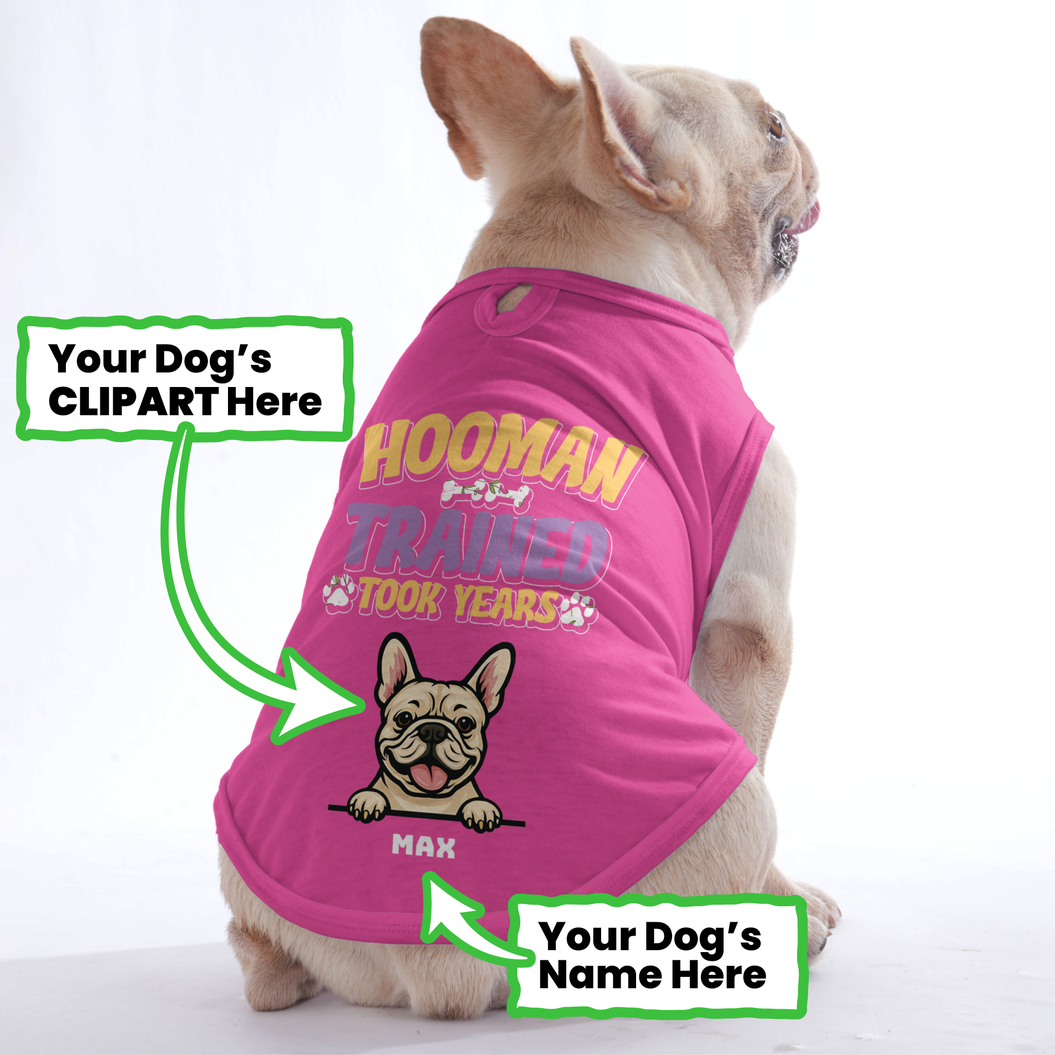 French Bulldog Personalized Graphic Tee for Bulldog Owners-fadou