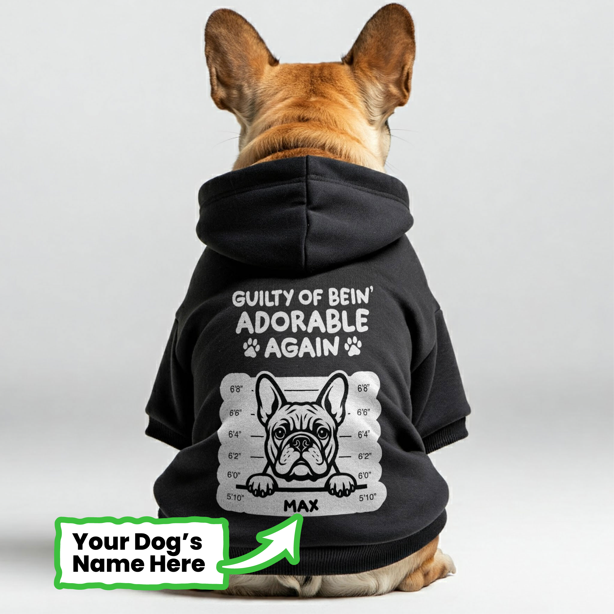 French Bulldog Premium Cozy Hoodie for Brachycephalic Dogs-fadou
