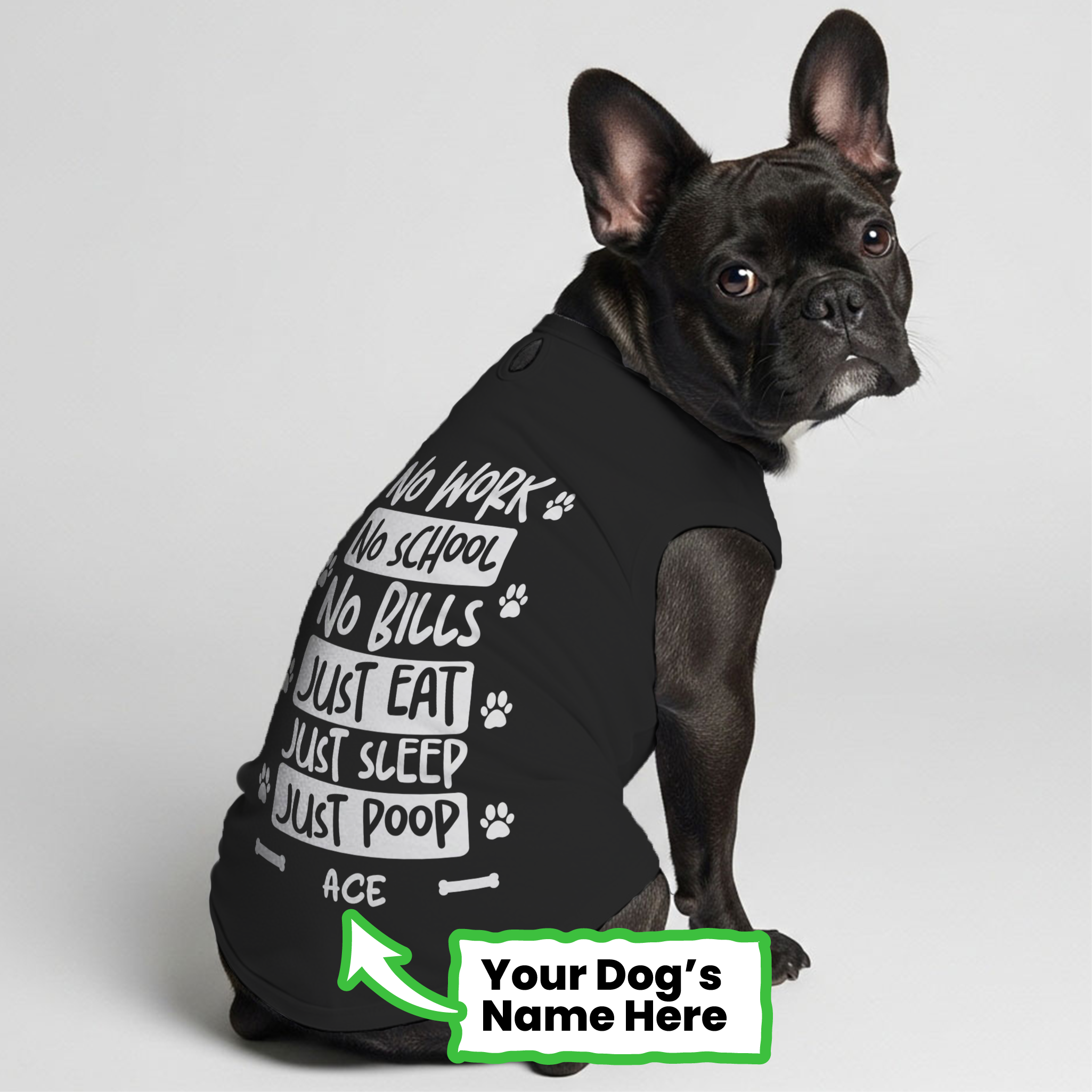 French Bulldog Personalized Unisex Shirt for Everyday Wear-fadou