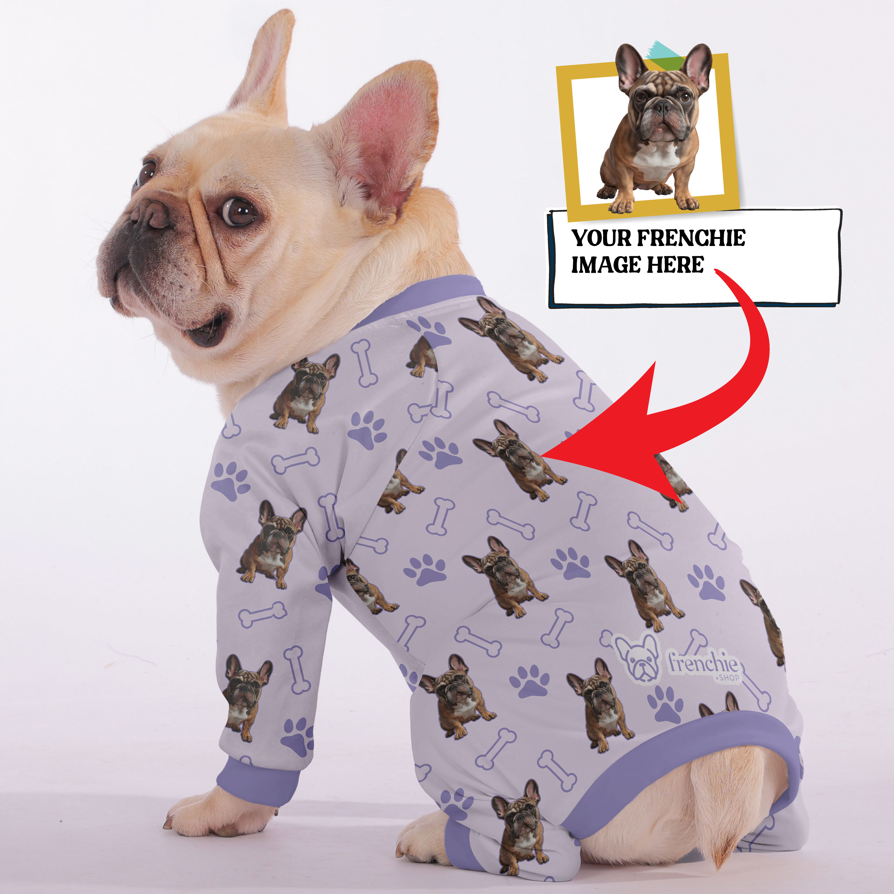French Bulldog Unique Dog Pajamas for Outdoor Adventures-fadou