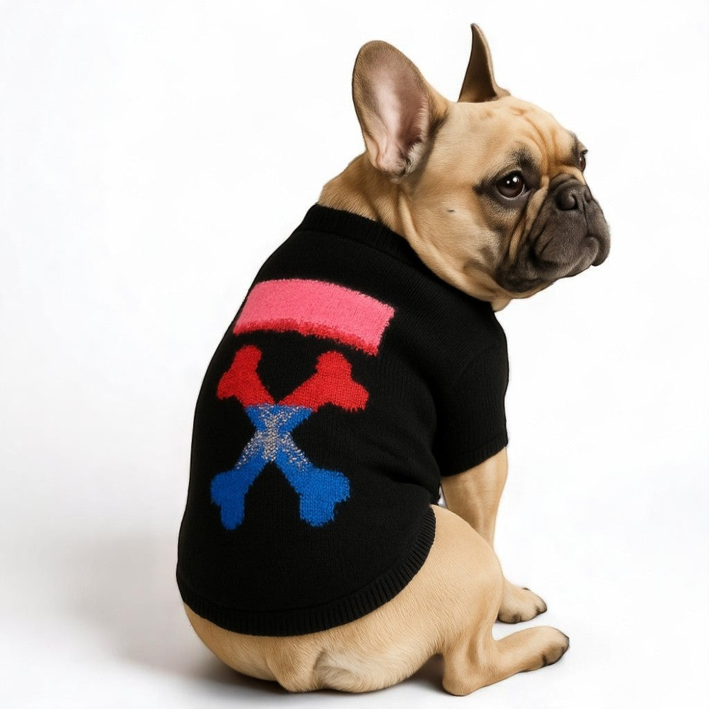 Frenchup™ - Frenchie Woof Winter Sweater for Frenchie Fans-fadou