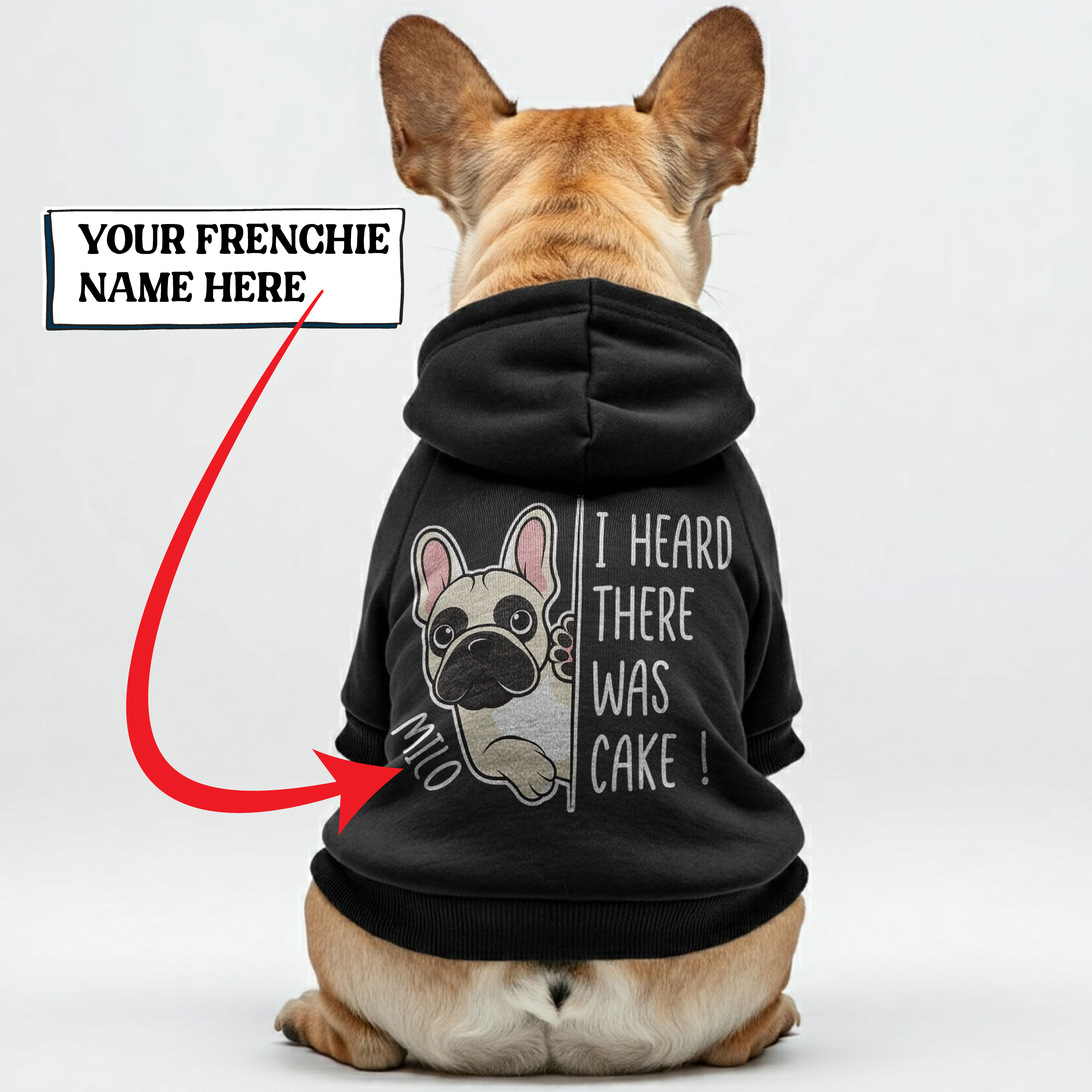 Personalized French Bulldog Hoodies with Funny for French Bulldogs-fadou