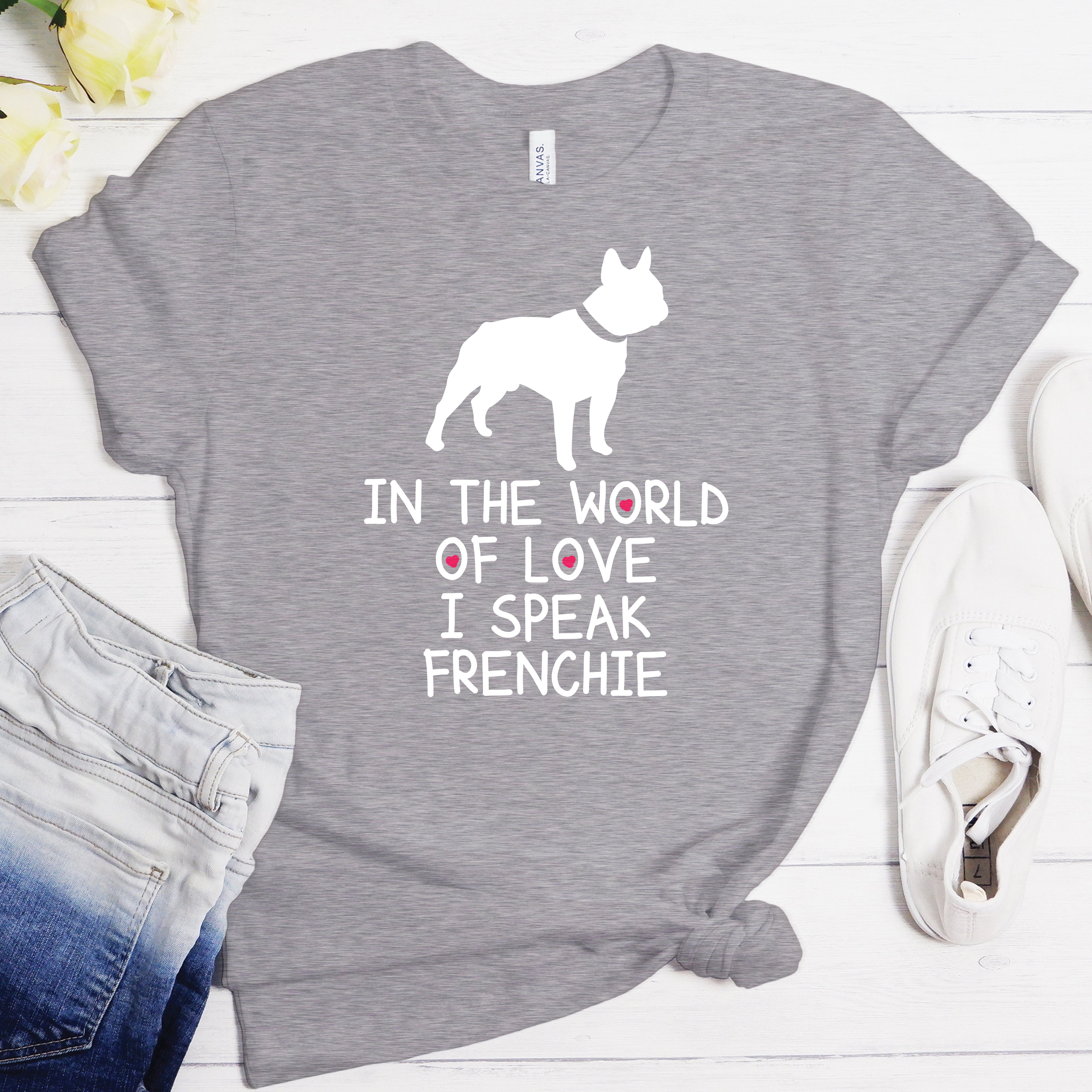 French Bulldog Lover - Unisex T-Shirt for Dog Moms & Dads-fadou