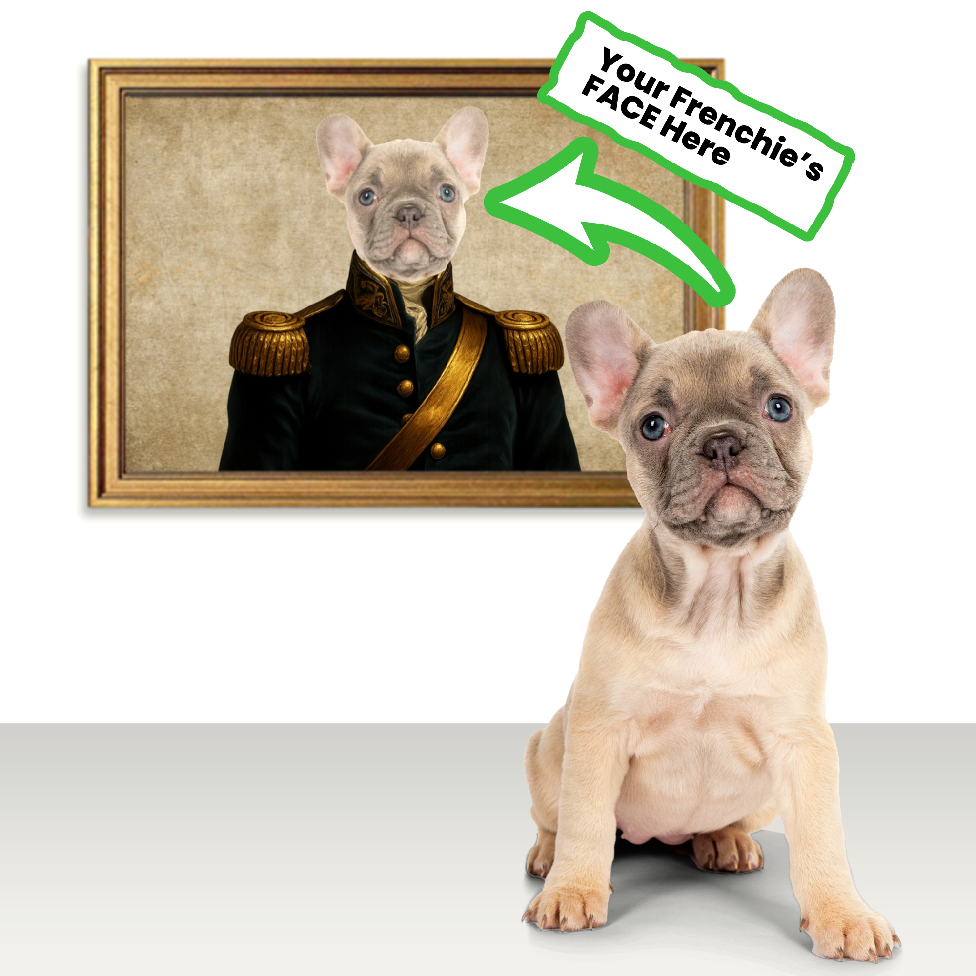 French Bulldog Personalized Decorative Canvas for Dog Park Days-fadou