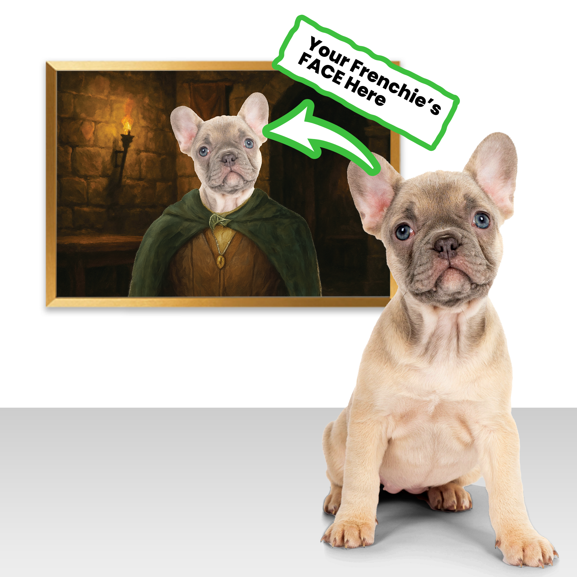 French Bulldog Personalized Framed Poster for Pet Culture-fadou