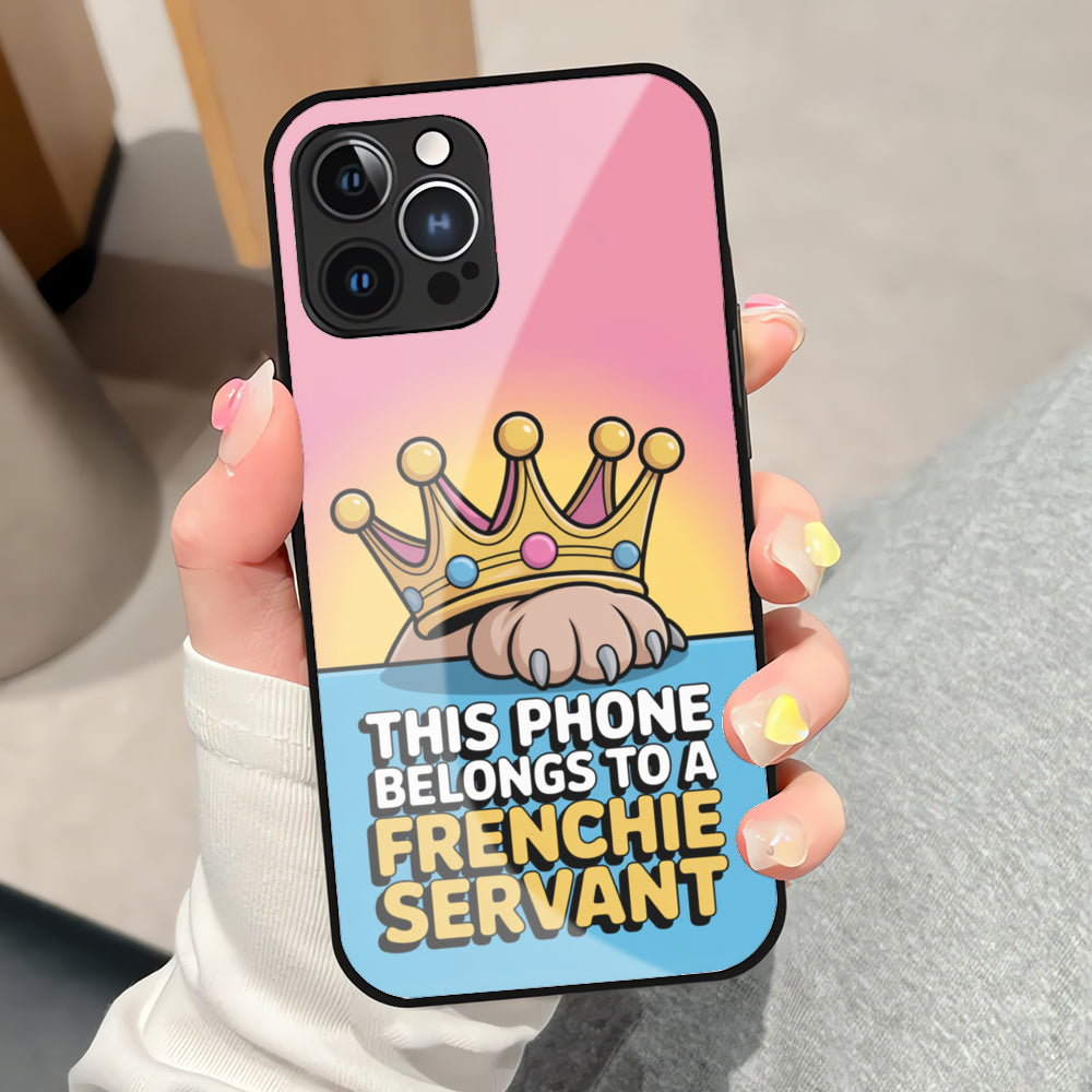 Lily - Iphone & Samsung Glass Case for Frenchie Enthusiasts-fadou