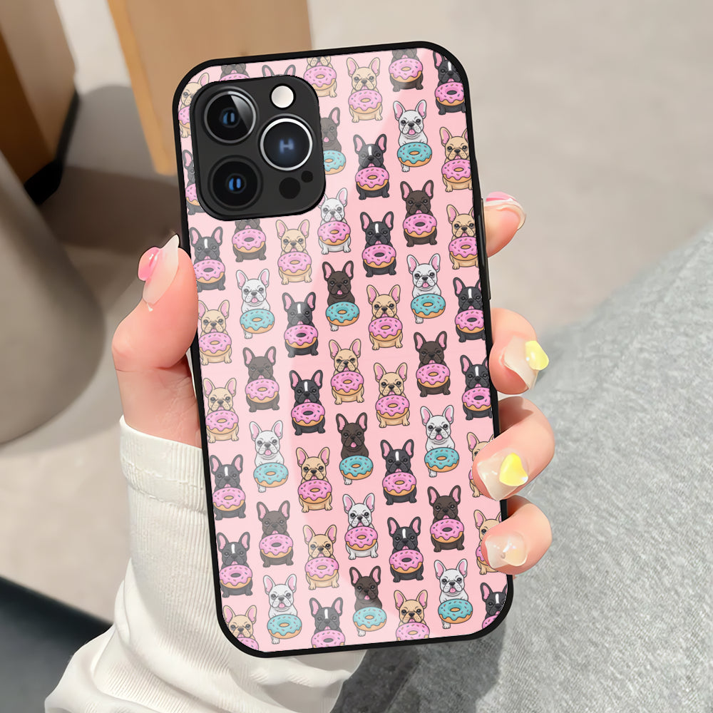 Louie - Iphone & Samsung Glass Case for Dog Moms & Dads-fadou