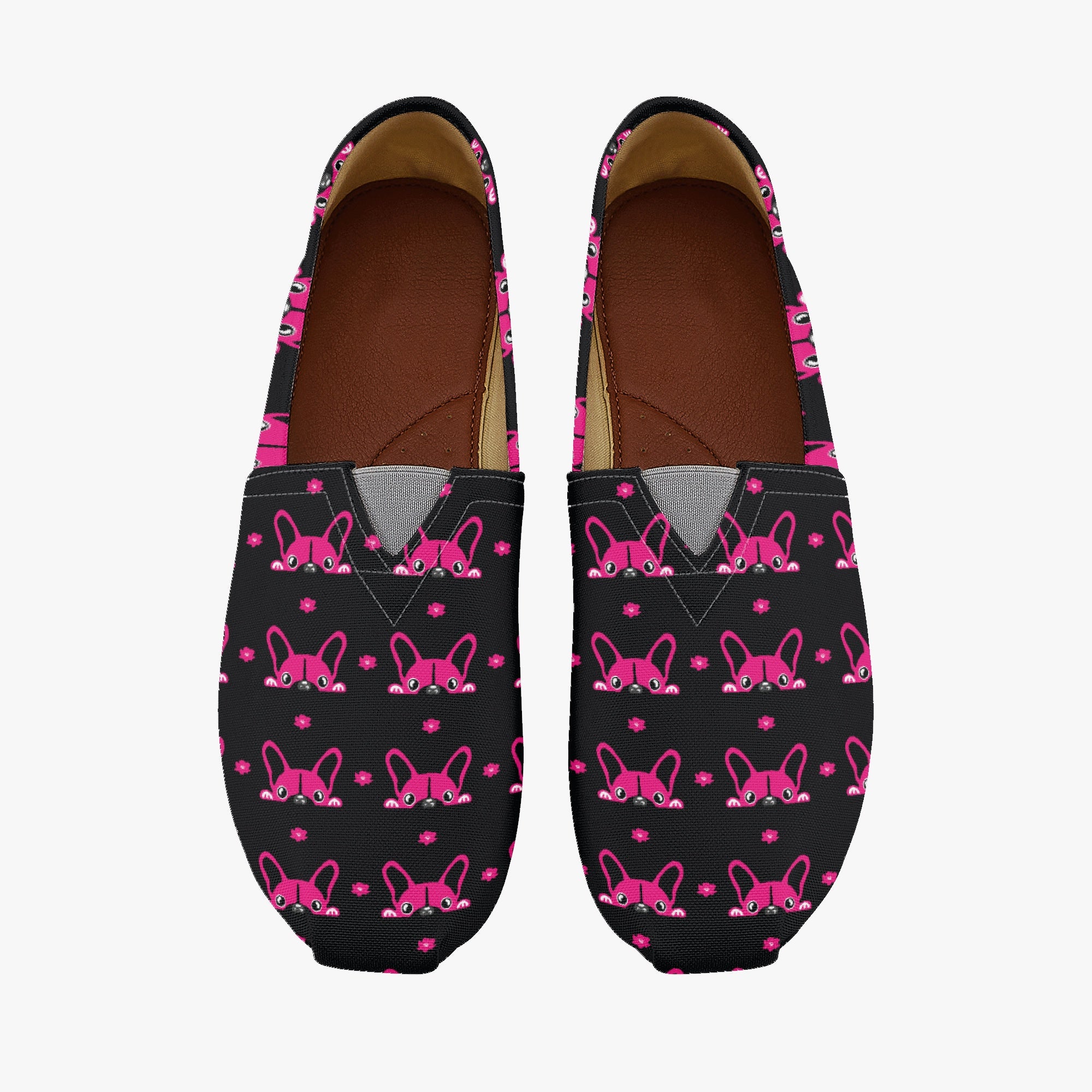 French Bulldog Casual Casual Footwear for Dog Park Days-fadou
