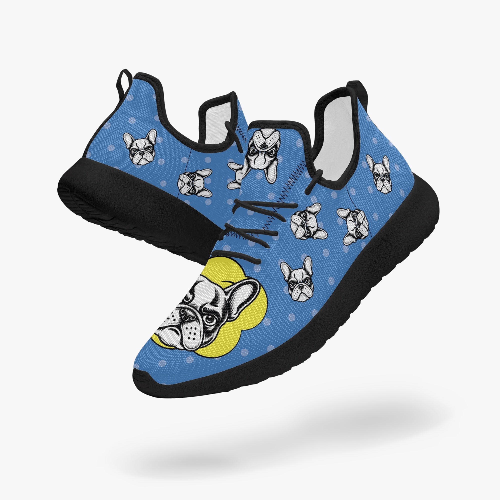 Indigo Classic Classic Sneakers for Frenchie Enthusiasts-fadou