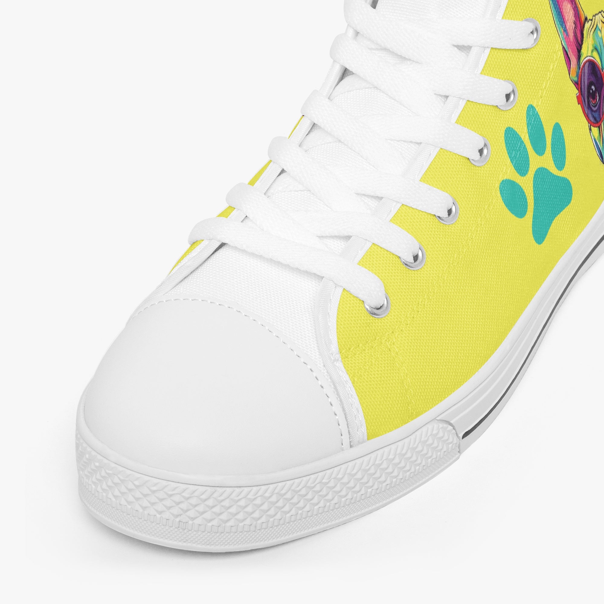 French Bulldog Classic Classic Sneakers for Pet Parents-fadou