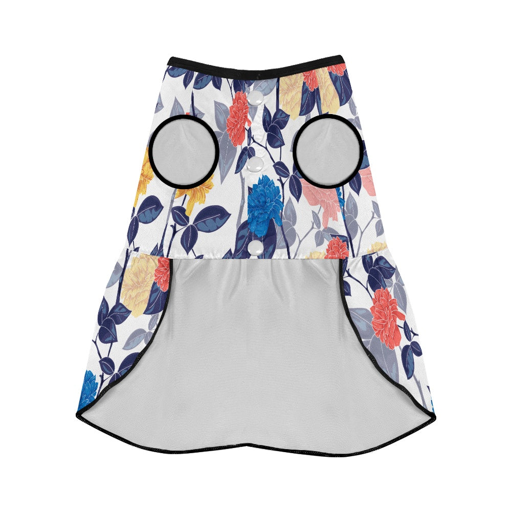 Lucy French Bulldog Summer Dress for Outdoor Adventures-fadou