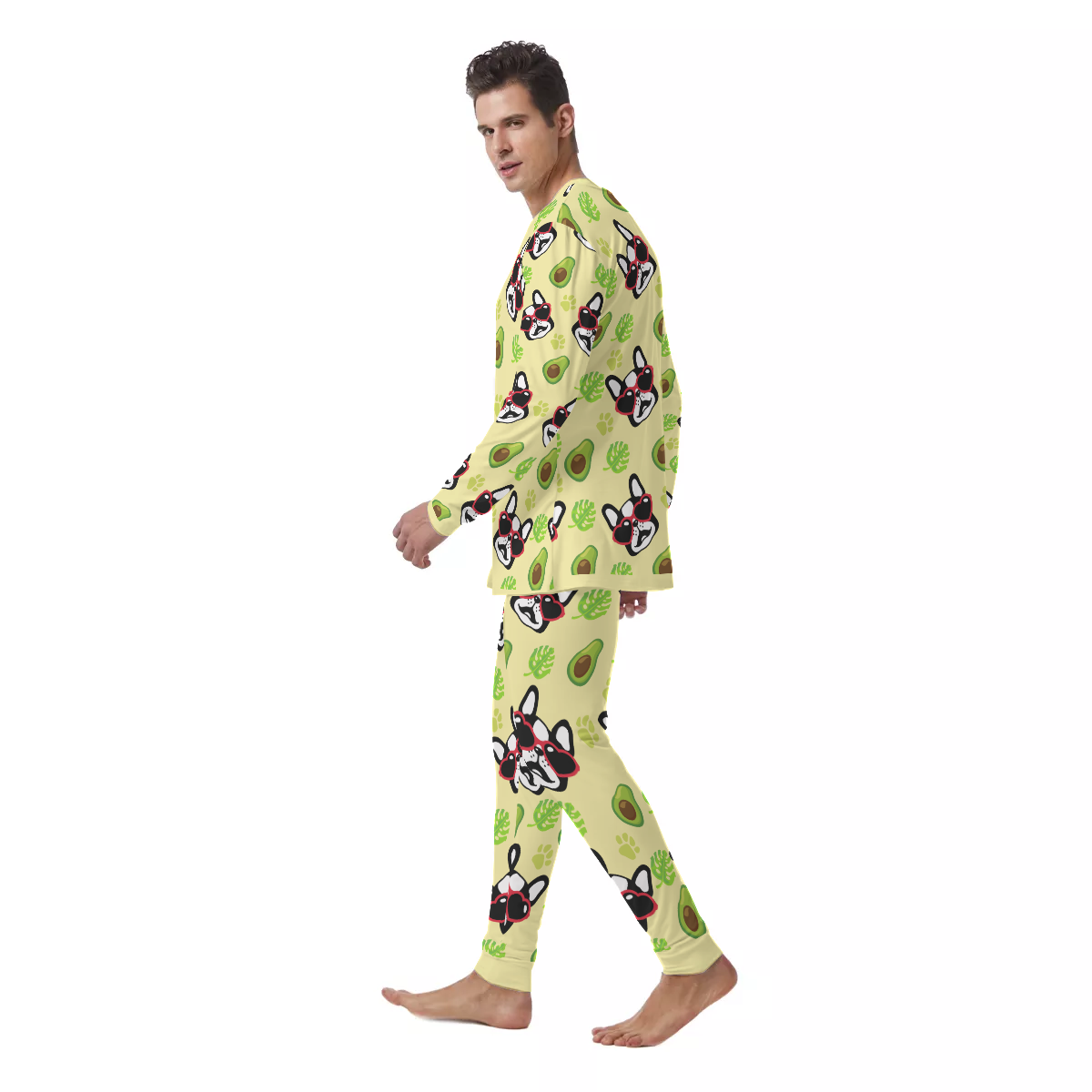 COOPER French Bulldog Cozy Pajama Set for Bulldog Owners-fadou
