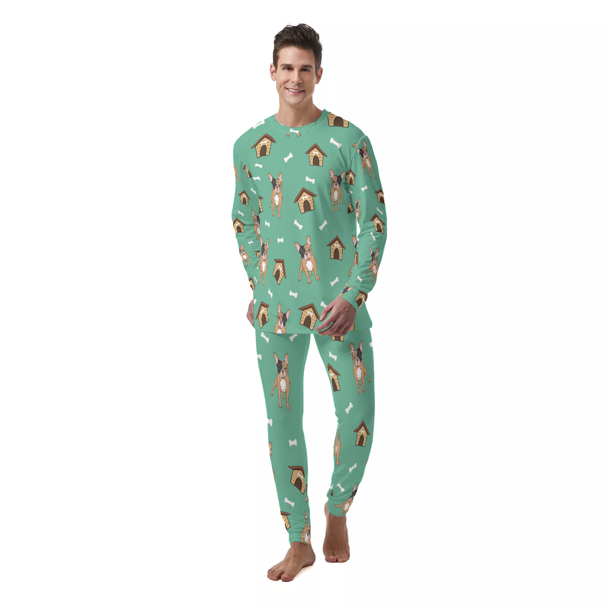 ZEUS French Bulldog Sleepwear Pajamas for Frenchie Enthusiasts-fadou