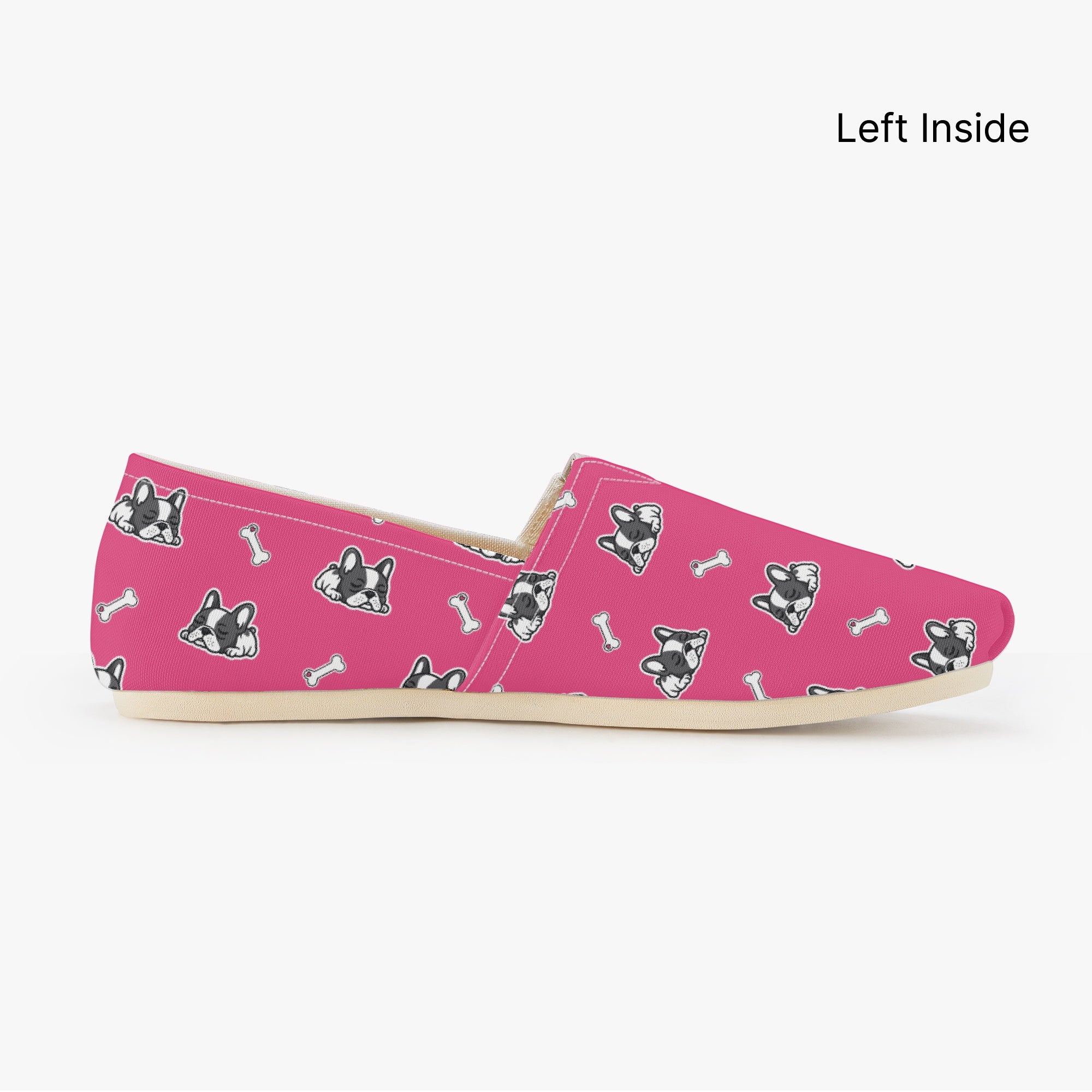 Frenchie Casual High-Top Shoes for Frenchie Enthusiasts-fadou