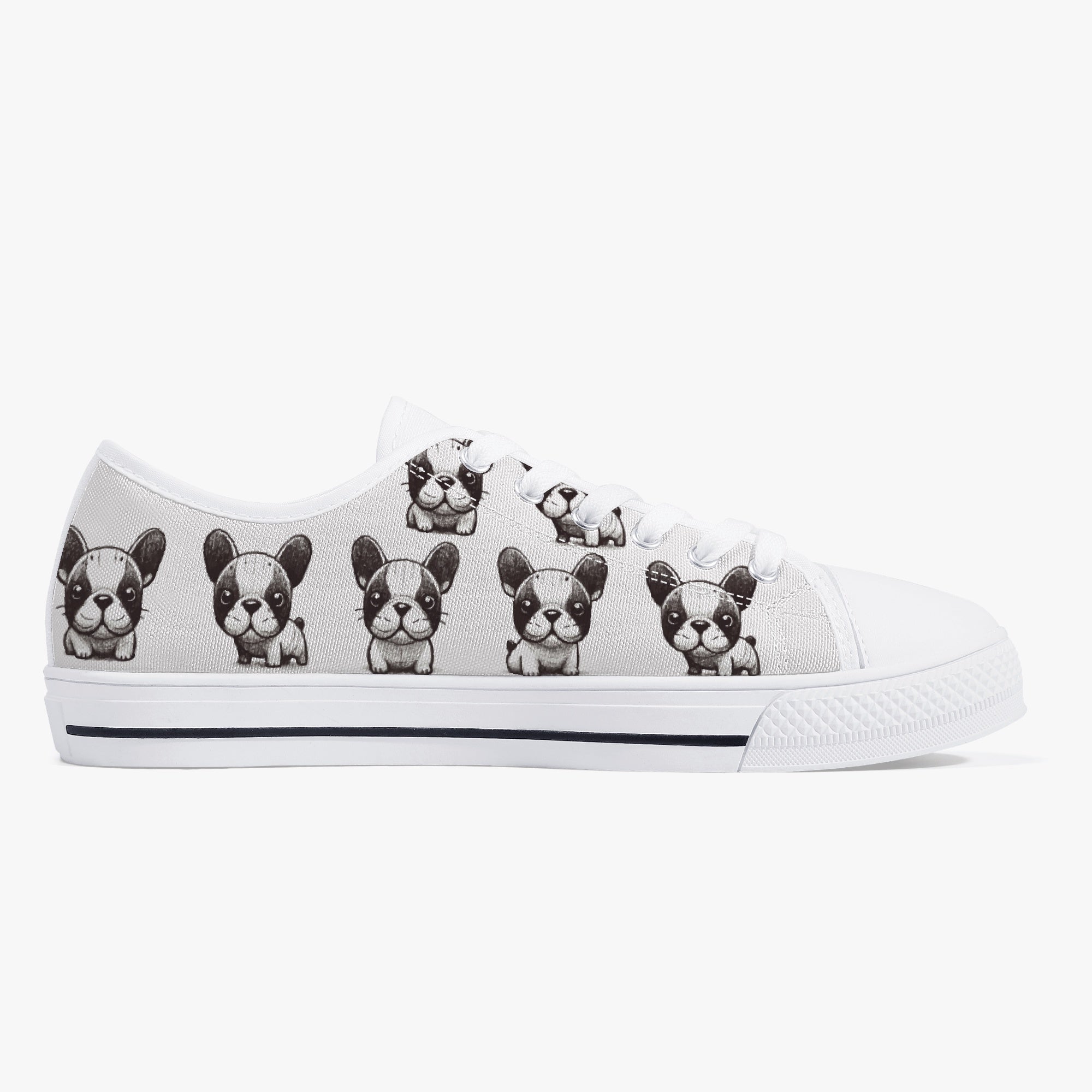 Frenchie Classic Classic Sneakers for Frenchie Enthusiasts-fadou